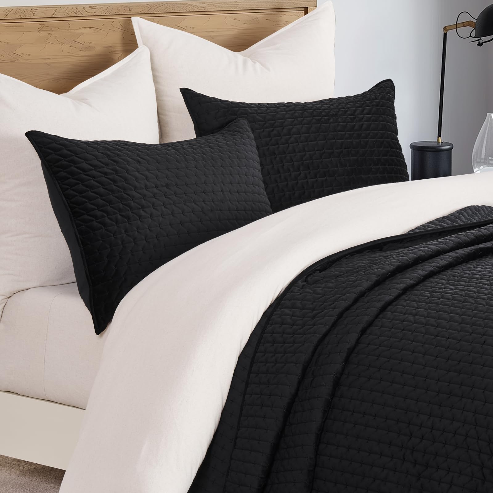 EverGrace Cross Stitch Velvet Quilt