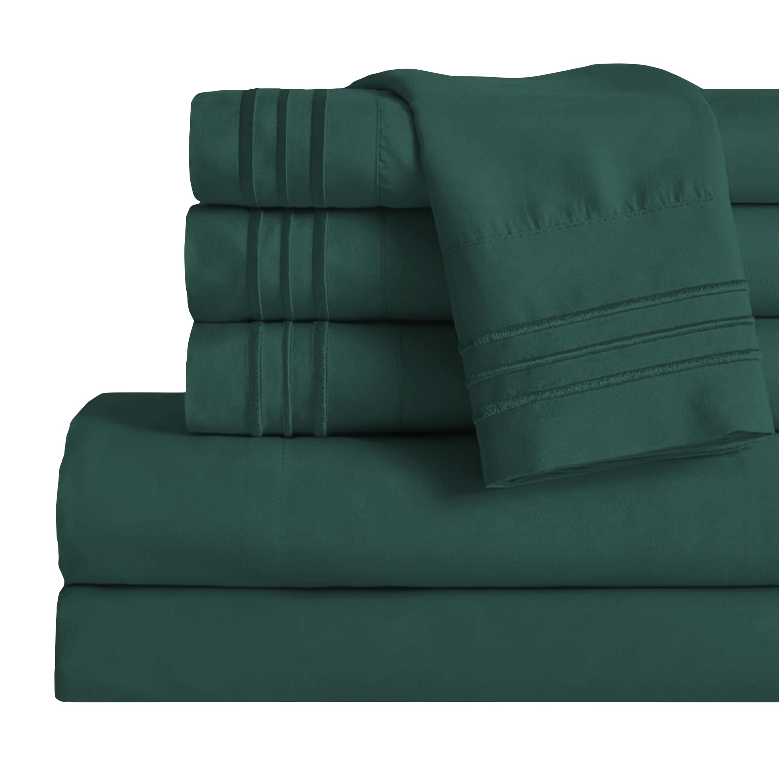 Hotel-Style Cooling Deep-Pocket Sheet Set, 6 Pieces