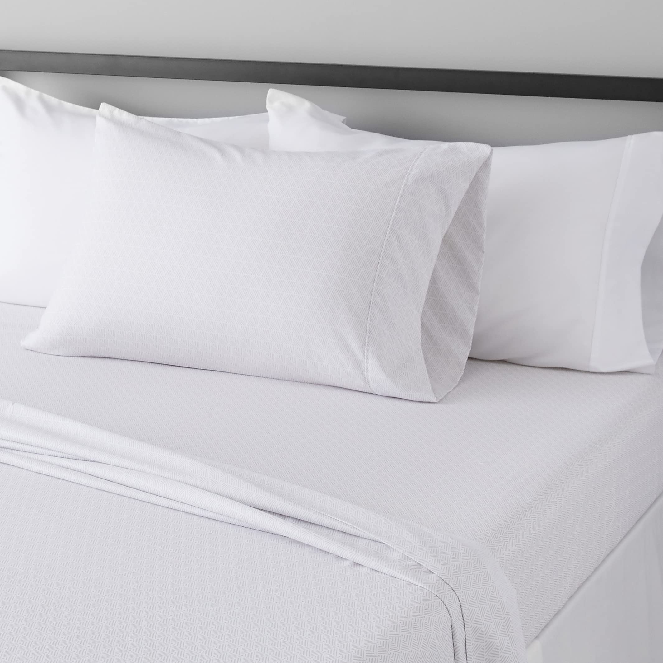 Soft Microfiber Deep-Pocket Bed Sheet Set, 4 Pieces