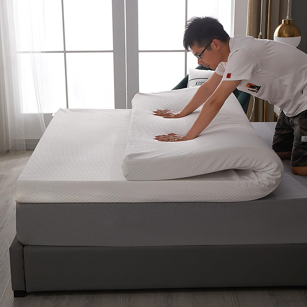 Supportive Natural Latex Mattress Topper, 3-Inch