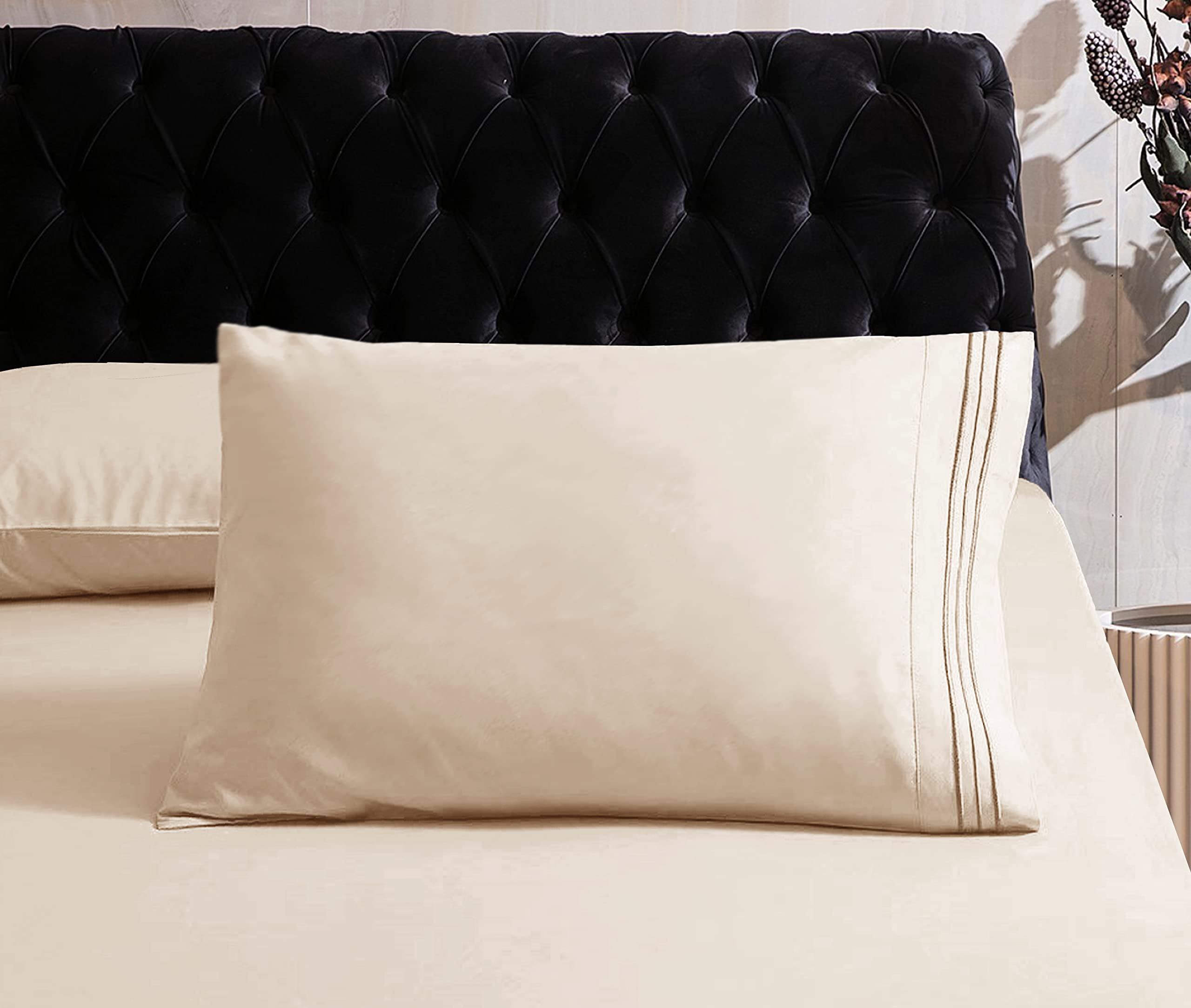 Hotel-Style Cooling Deep-Pocket Sheet Set, 6 Pieces