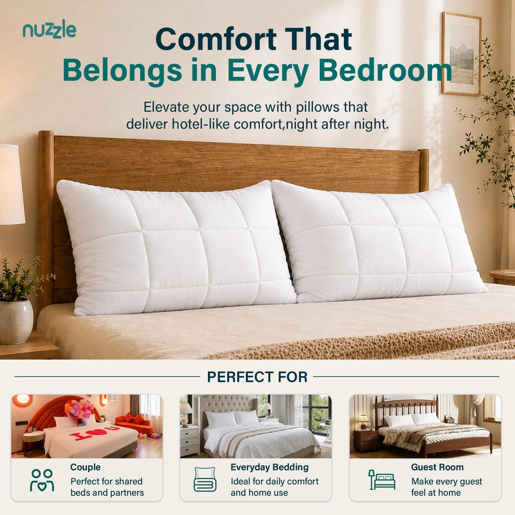 Adjustable Luxury Hotel-Style Neck Support Pillow