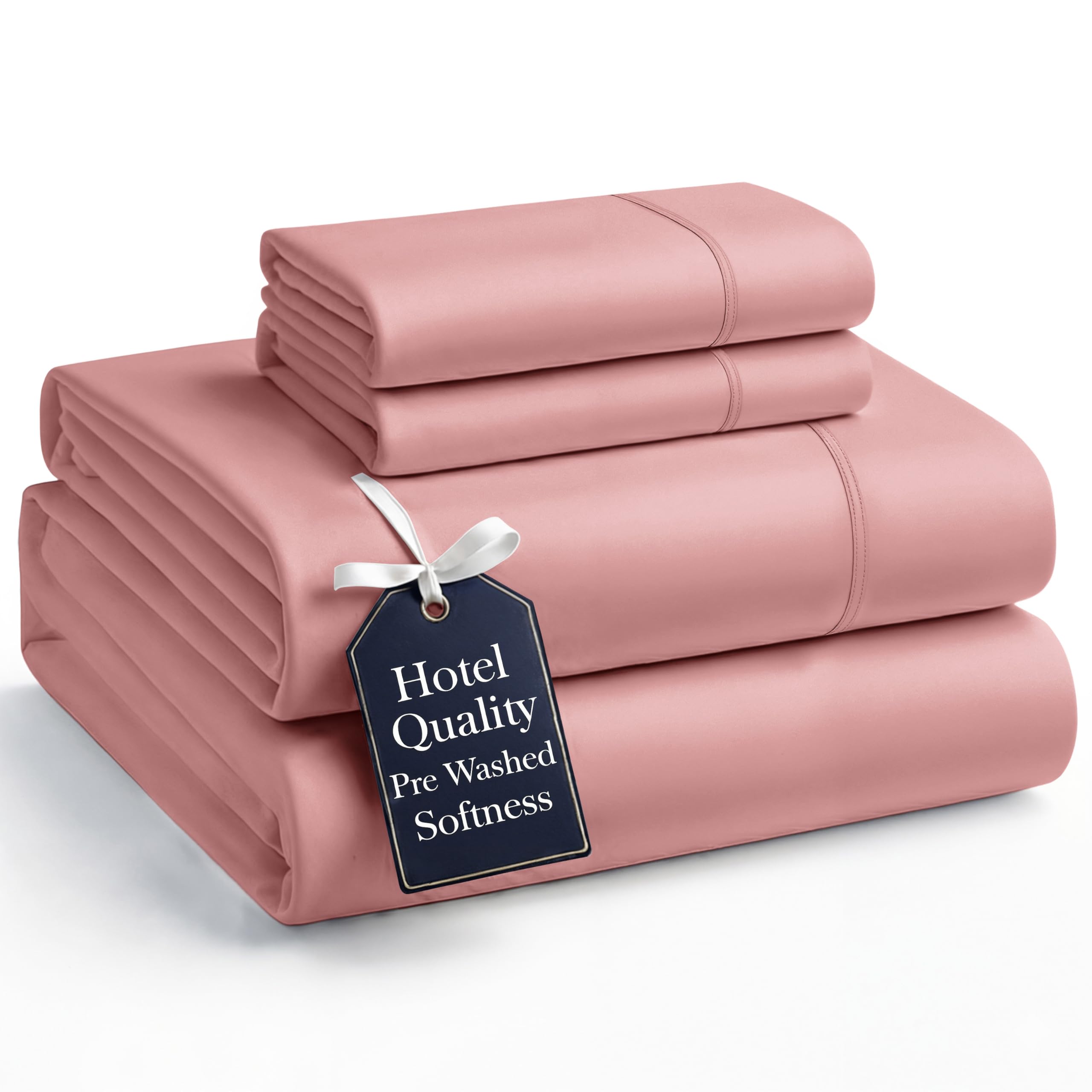 Breathable Brushed Microfiber Deep-Pocket Sheet Set