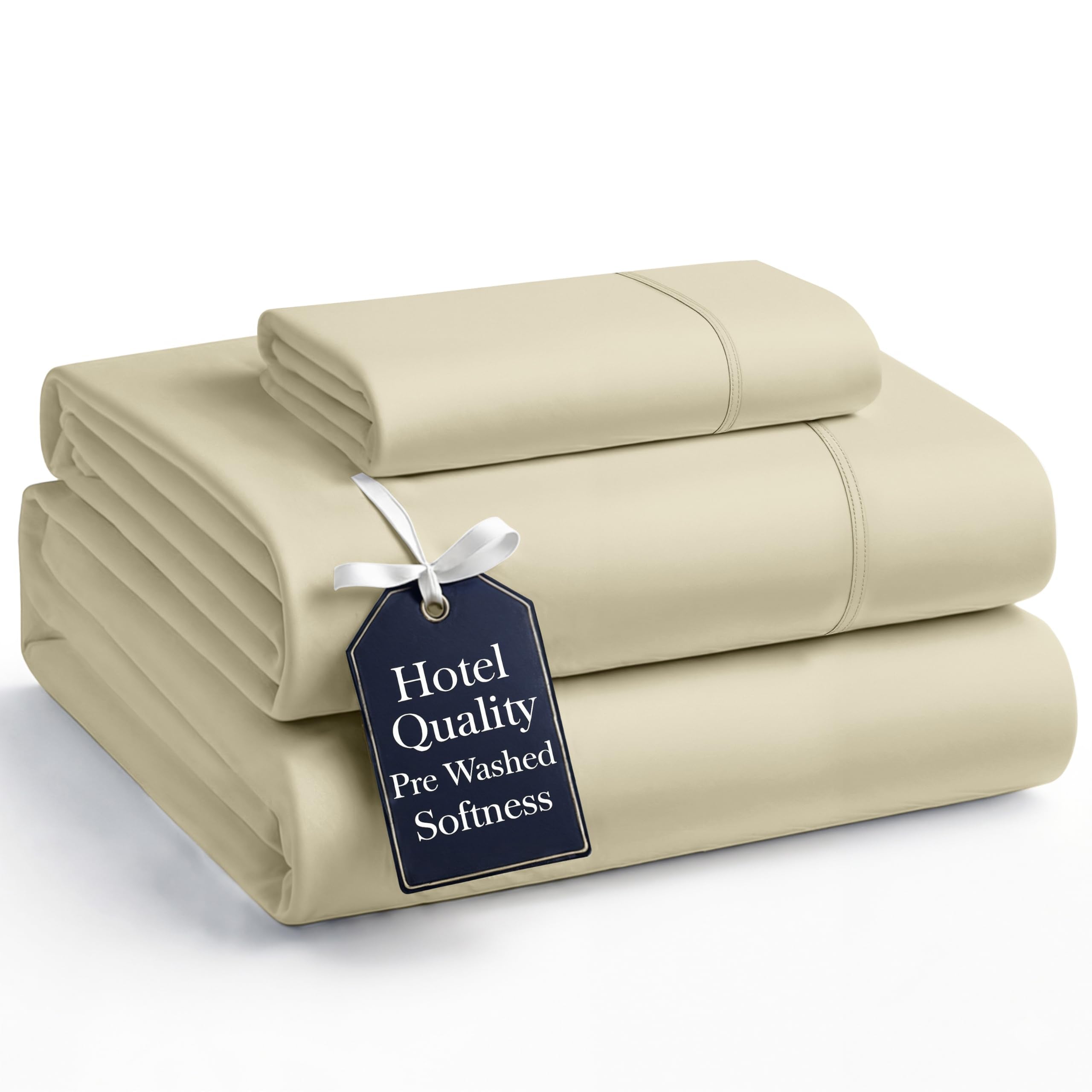 Breathable Brushed Microfiber Deep-Pocket Sheet Set