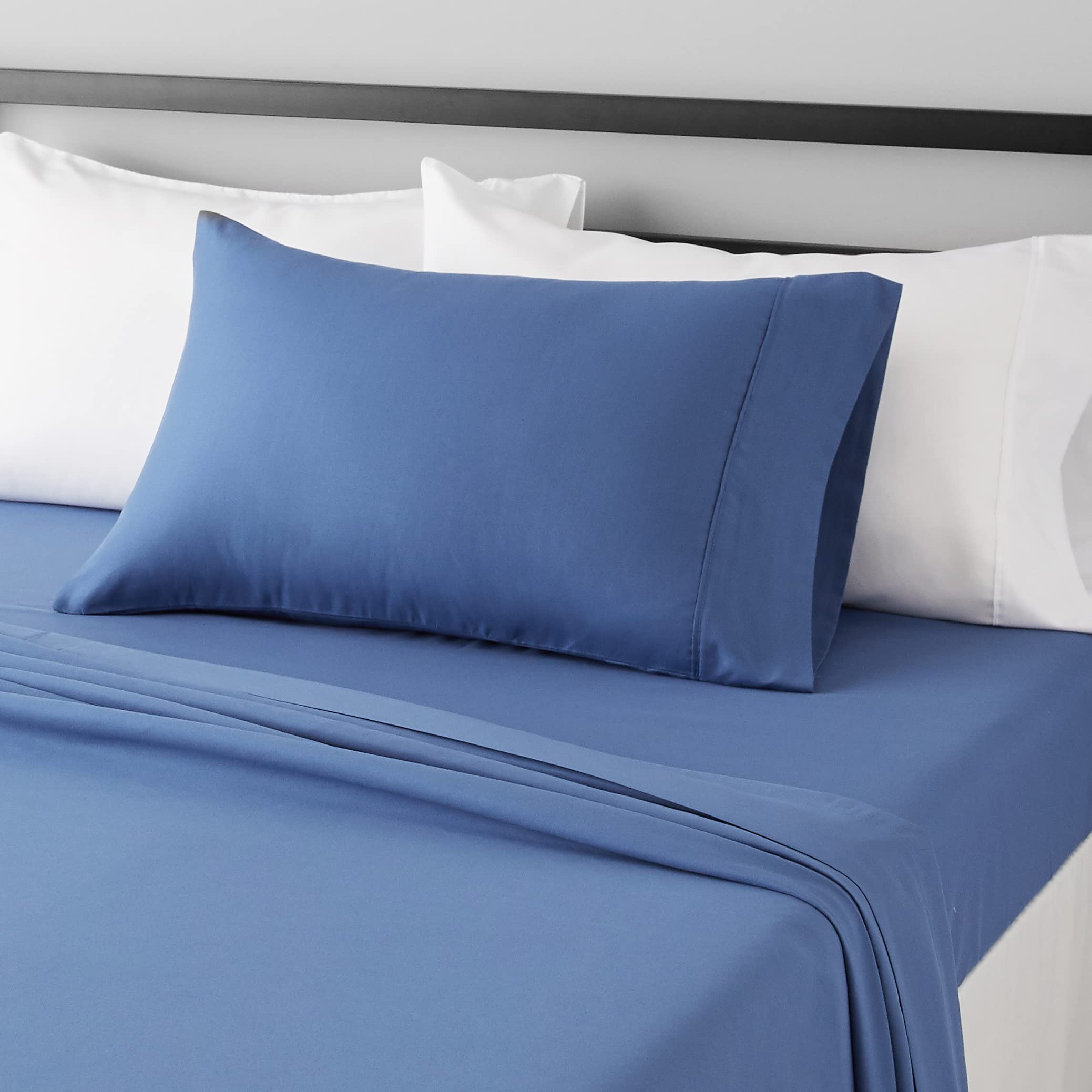 Soft Microfiber Deep-Pocket Bed Sheet Set, 4 Pieces