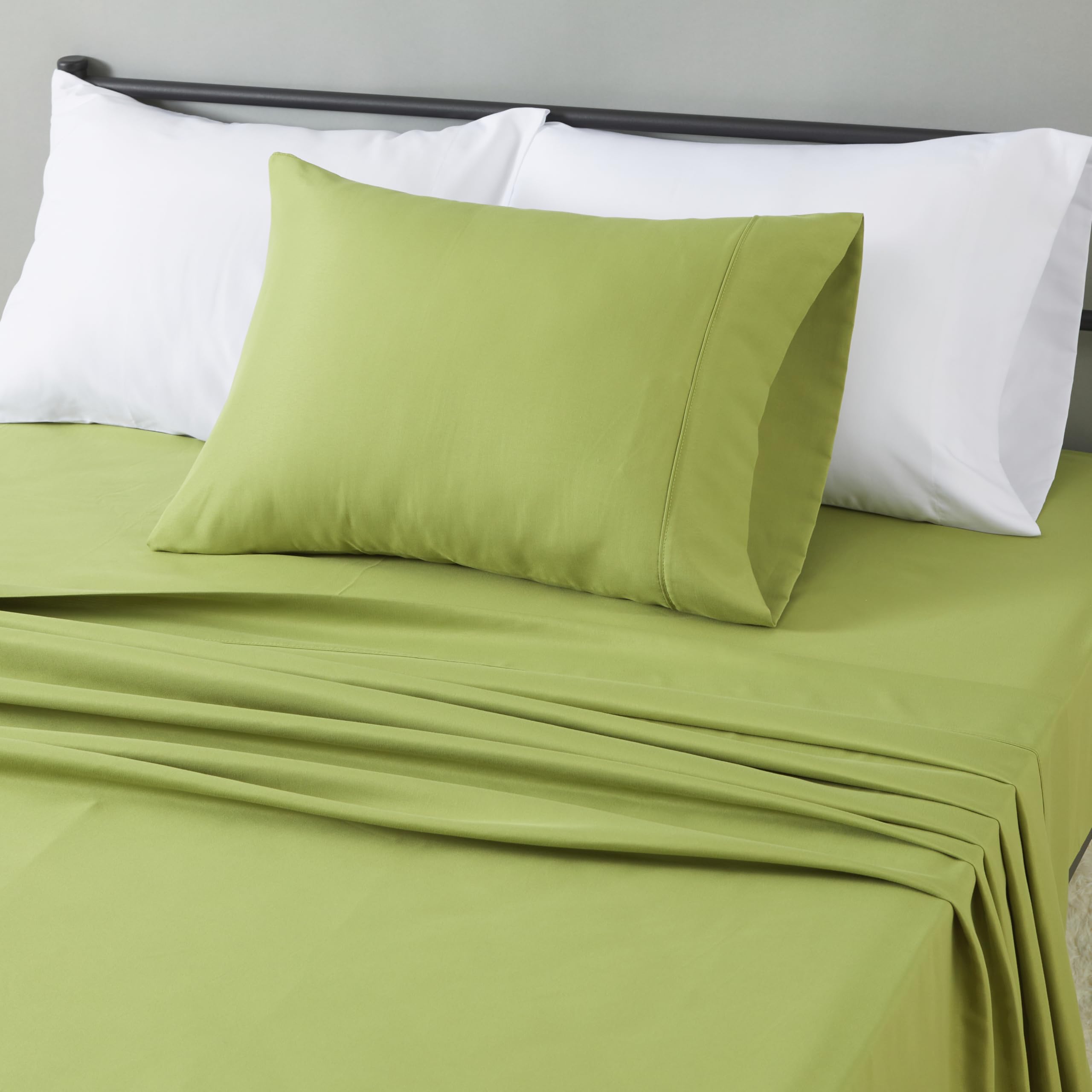 Soft Microfiber Deep-Pocket Bed Sheet Set, 4 Pieces