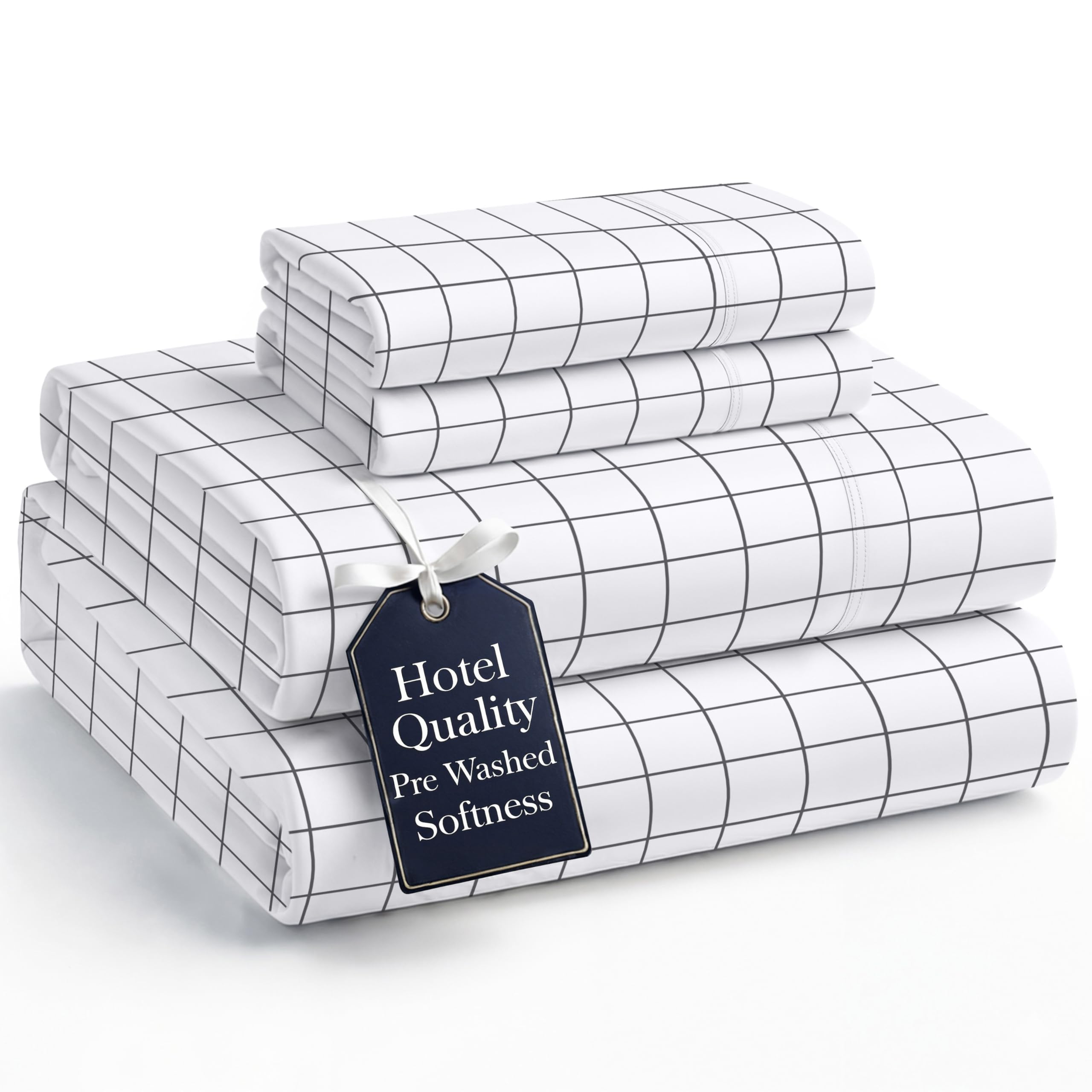 Breathable Brushed Microfiber Deep-Pocket Sheet Set