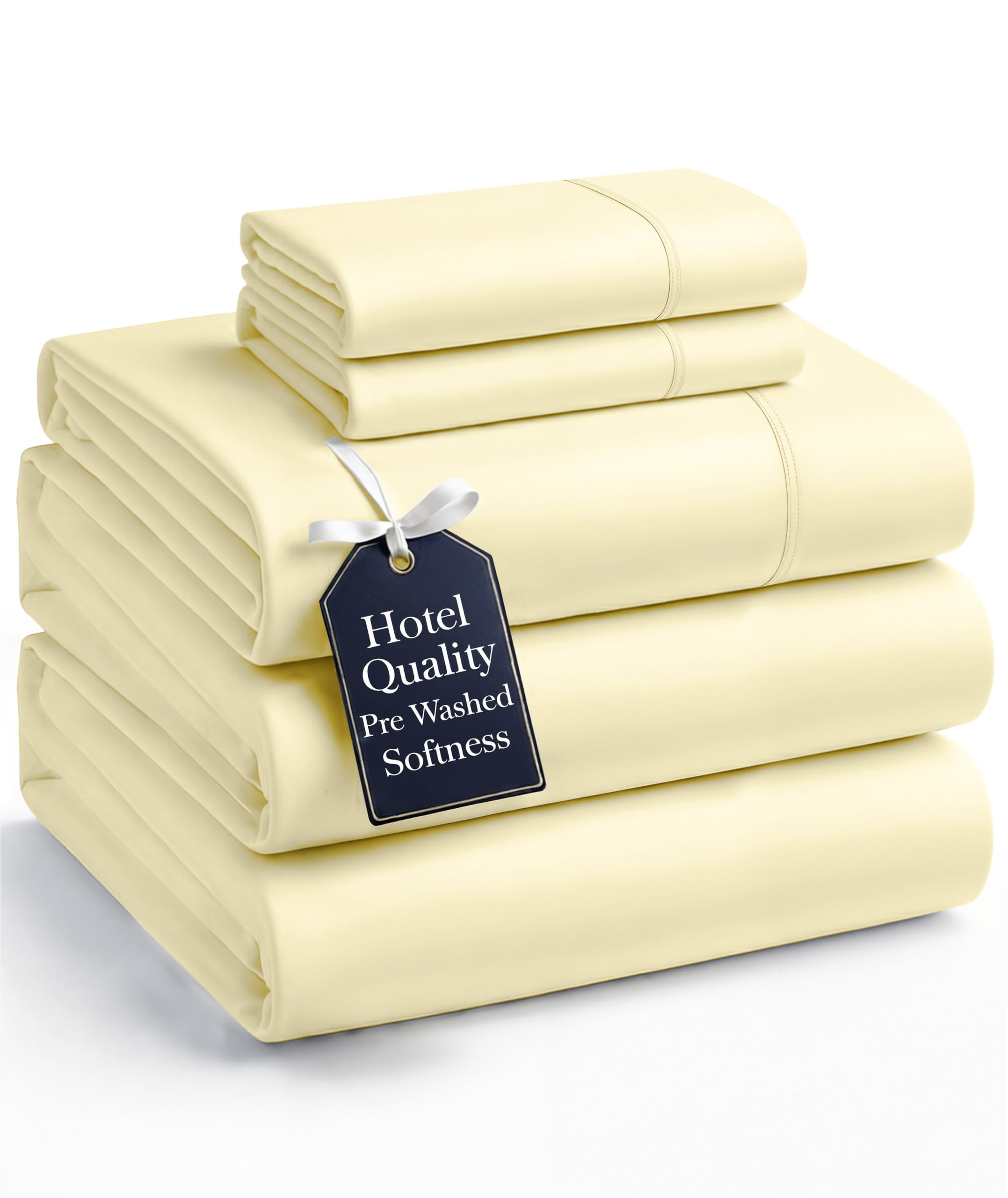 Breathable Brushed Microfiber Deep-Pocket Sheet Set