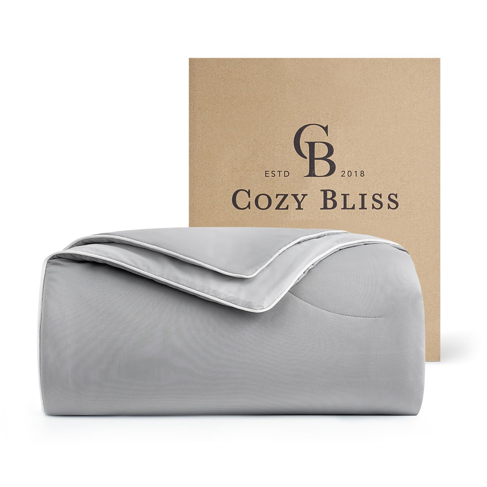 Dual-Sided Cooling Comforter for Hot Sleepers