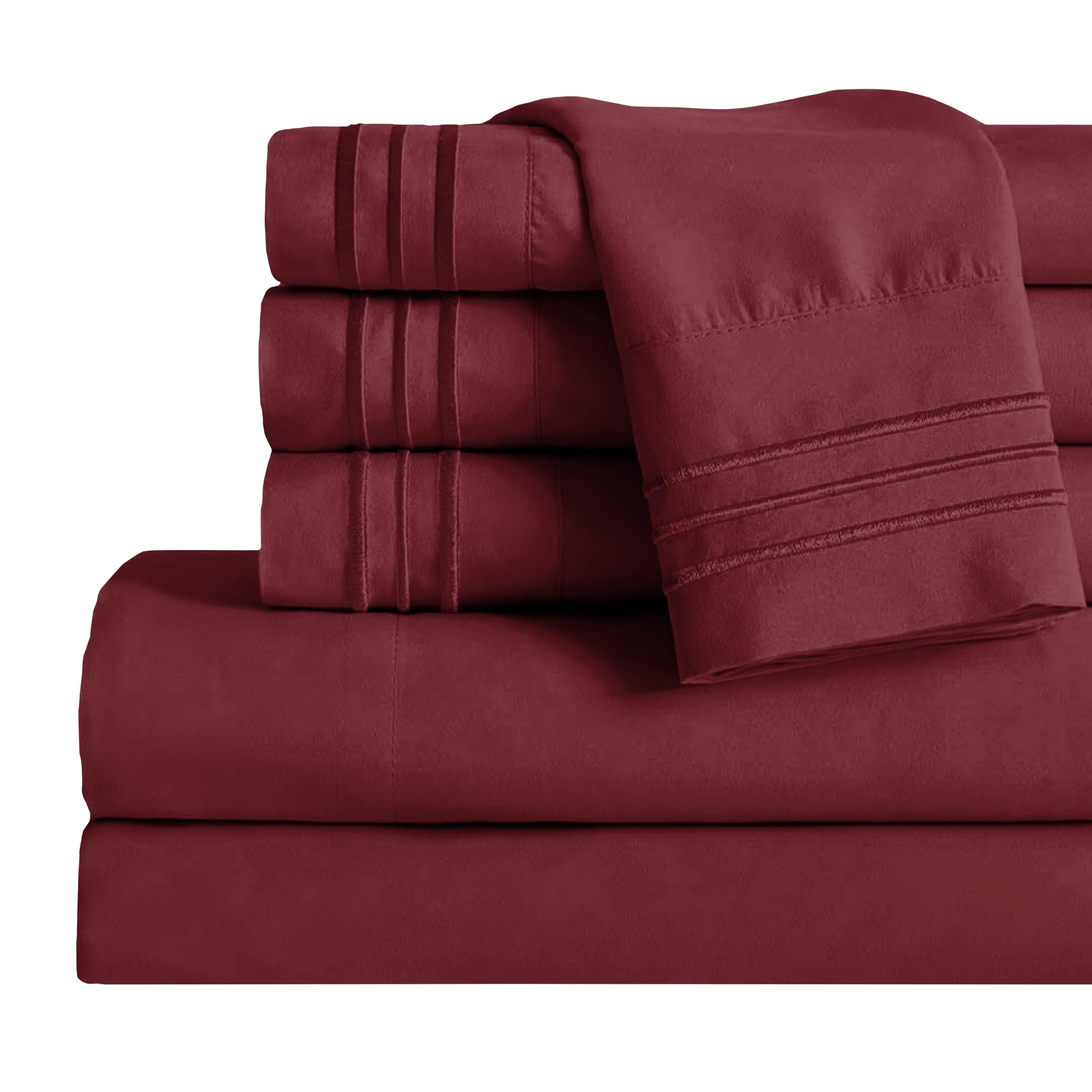 Hotel-Style Cooling Deep-Pocket Sheet Set, 6 Pieces