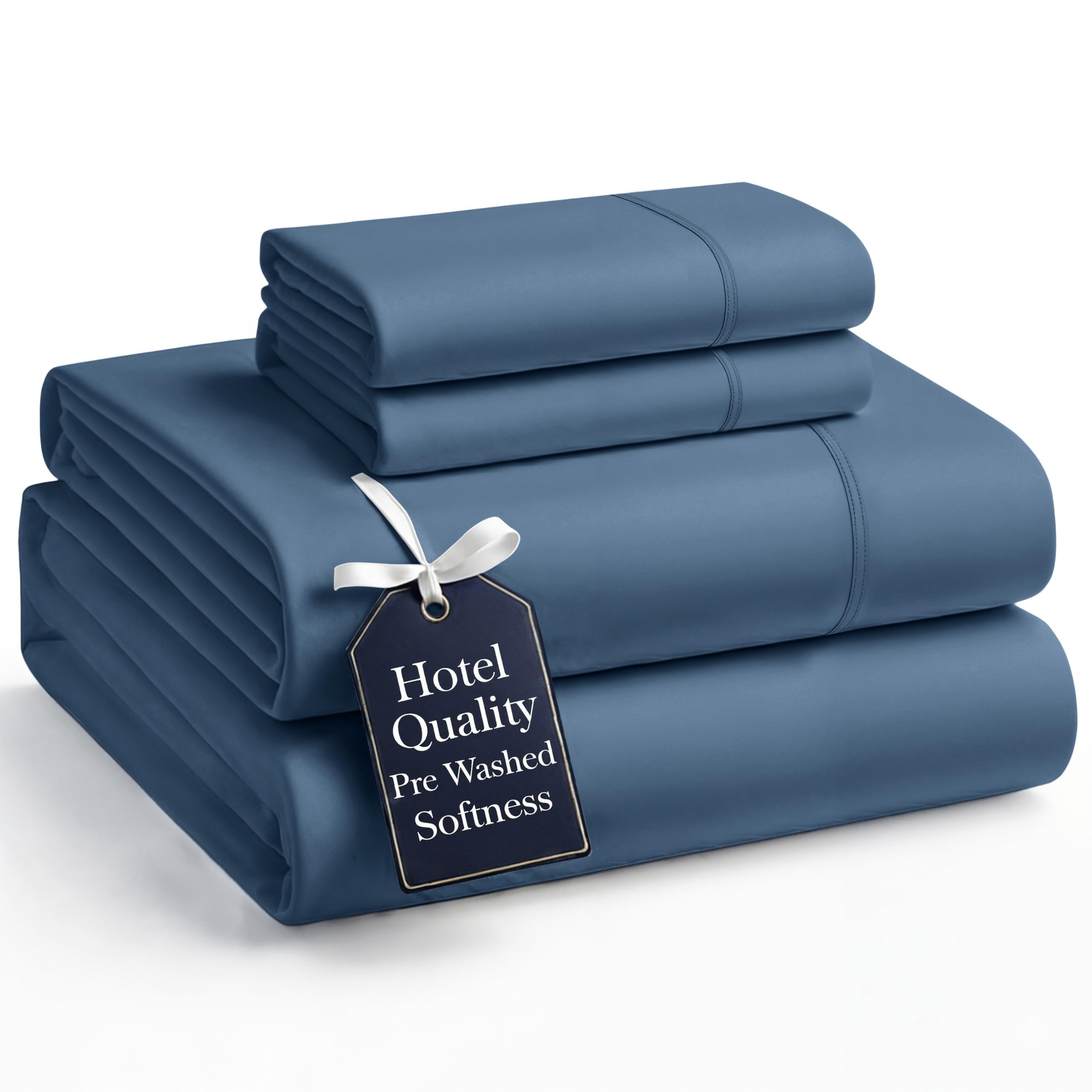 Breathable Brushed Microfiber Deep-Pocket Sheet Set