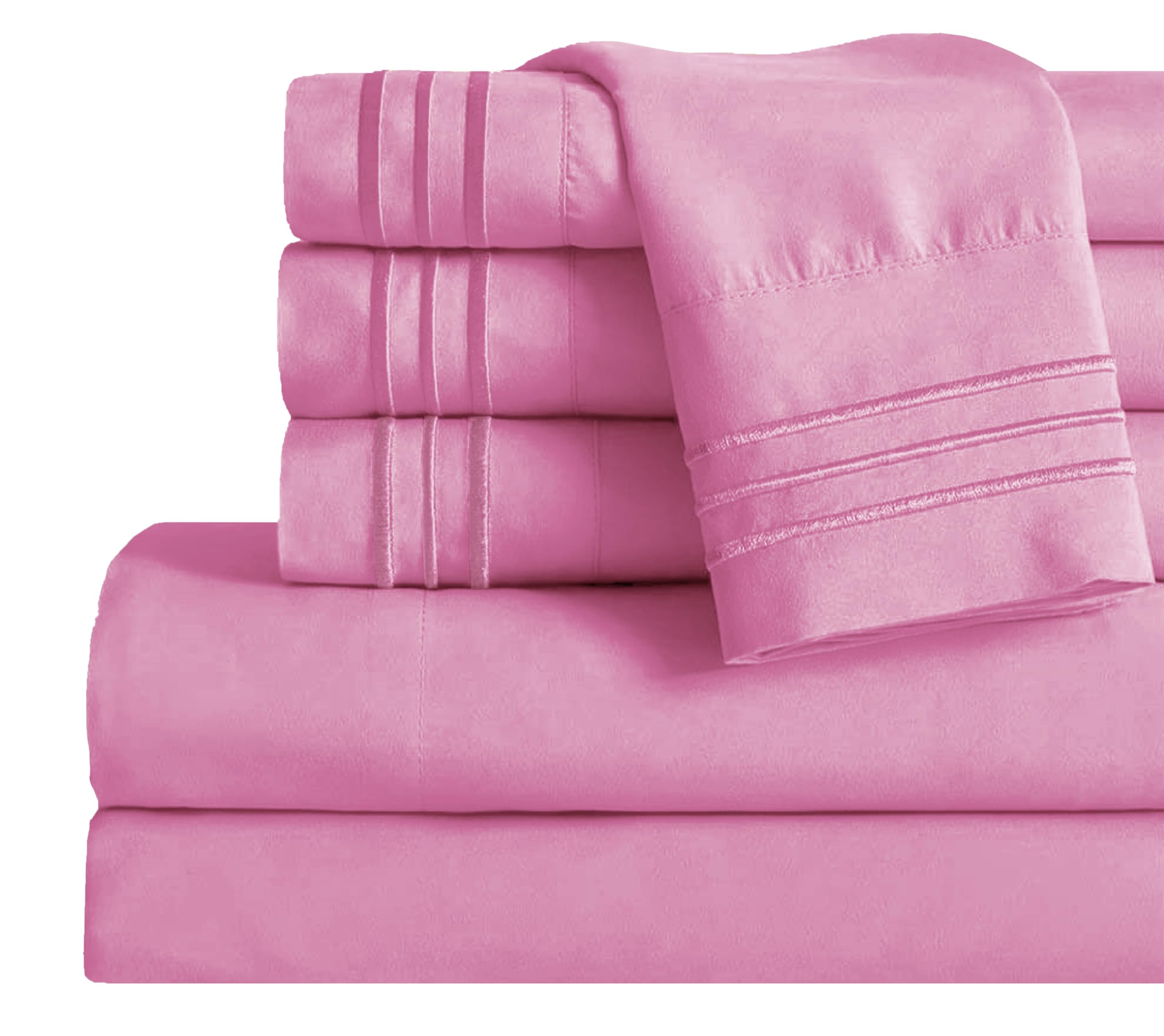 Hotel-Style Cooling Deep-Pocket Sheet Set, 6 Pieces