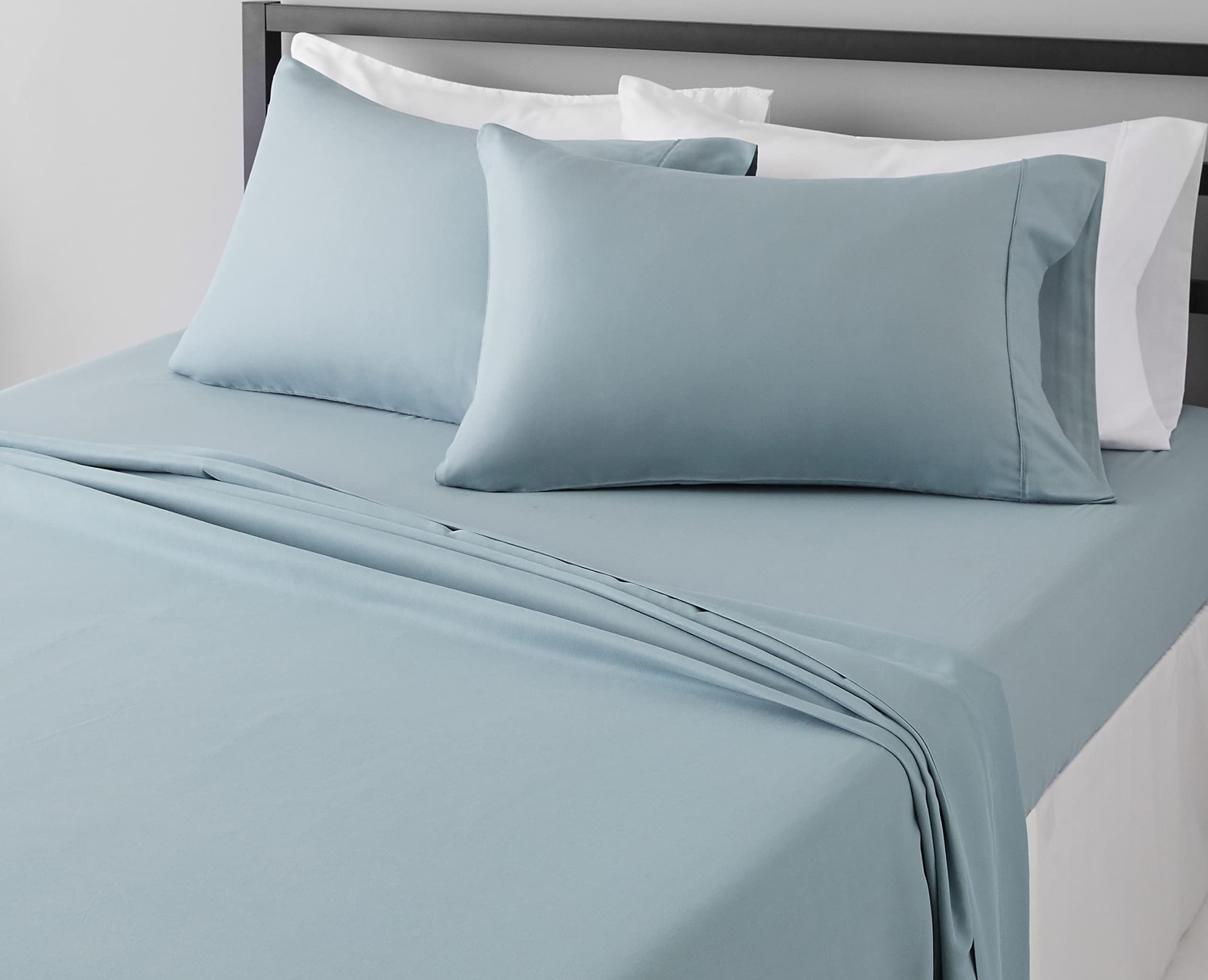 Soft Microfiber Deep-Pocket Bed Sheet Set, 4 Pieces