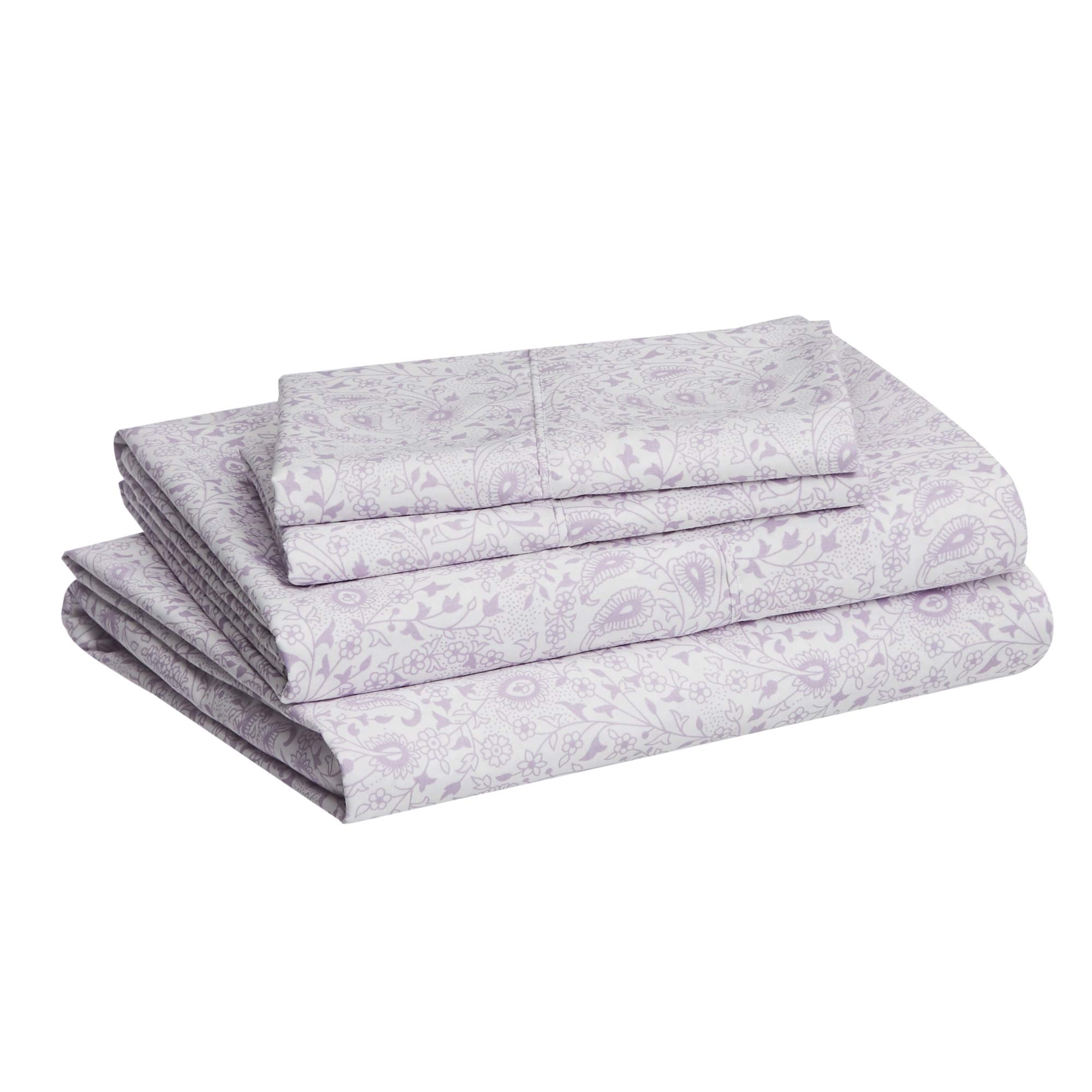Soft Microfiber Deep-Pocket Bed Sheet Set, 4 Pieces
