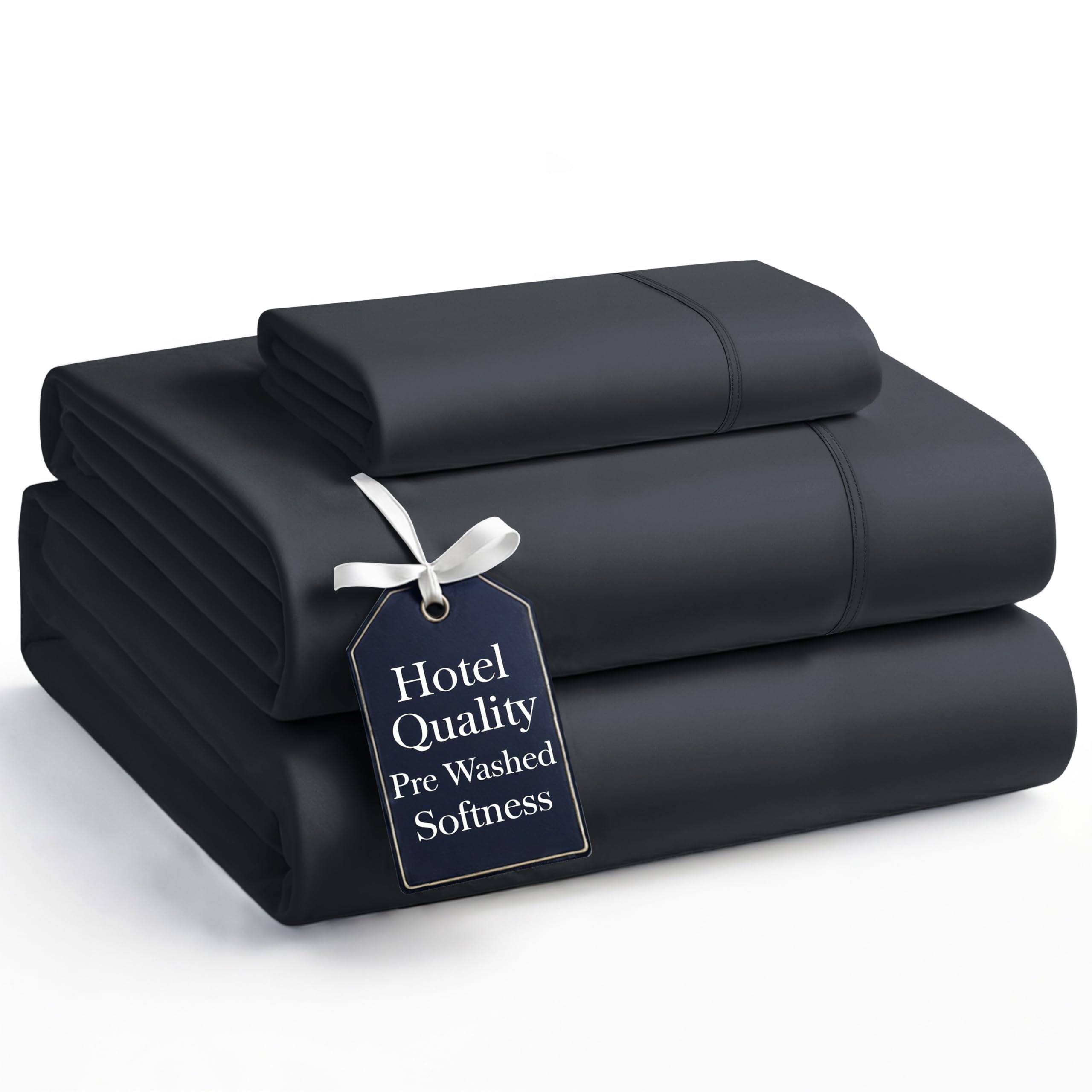 Breathable Brushed Microfiber Deep-Pocket Sheet Set