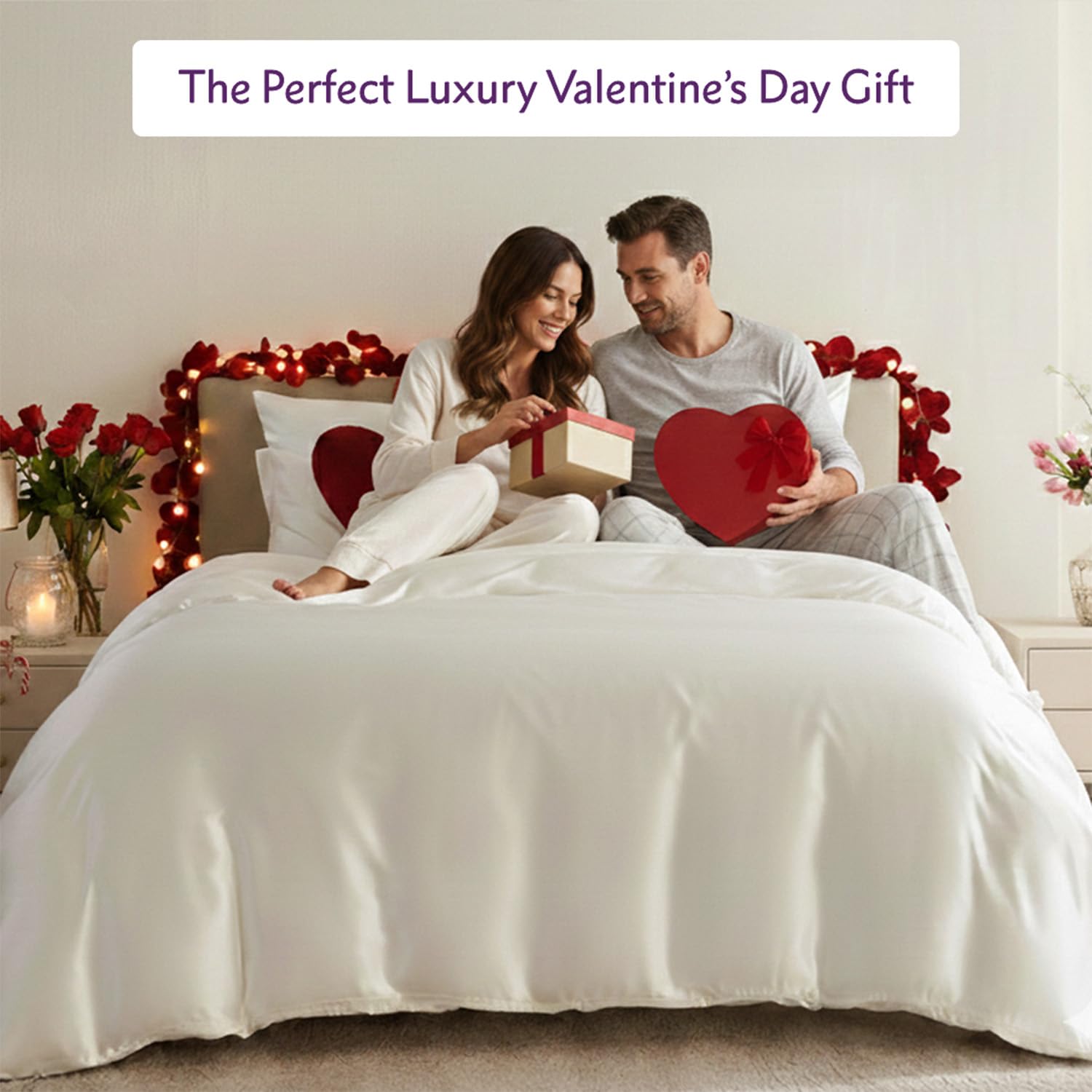 Mulberry Park Silks - 22 Momme 100% Mulberry Silk Sheets - 16" Pocket - Luxurious Bed Sheets & Pillowcases, Skin-Friendly & Breathable - Charmeuse Silk for Hair Care