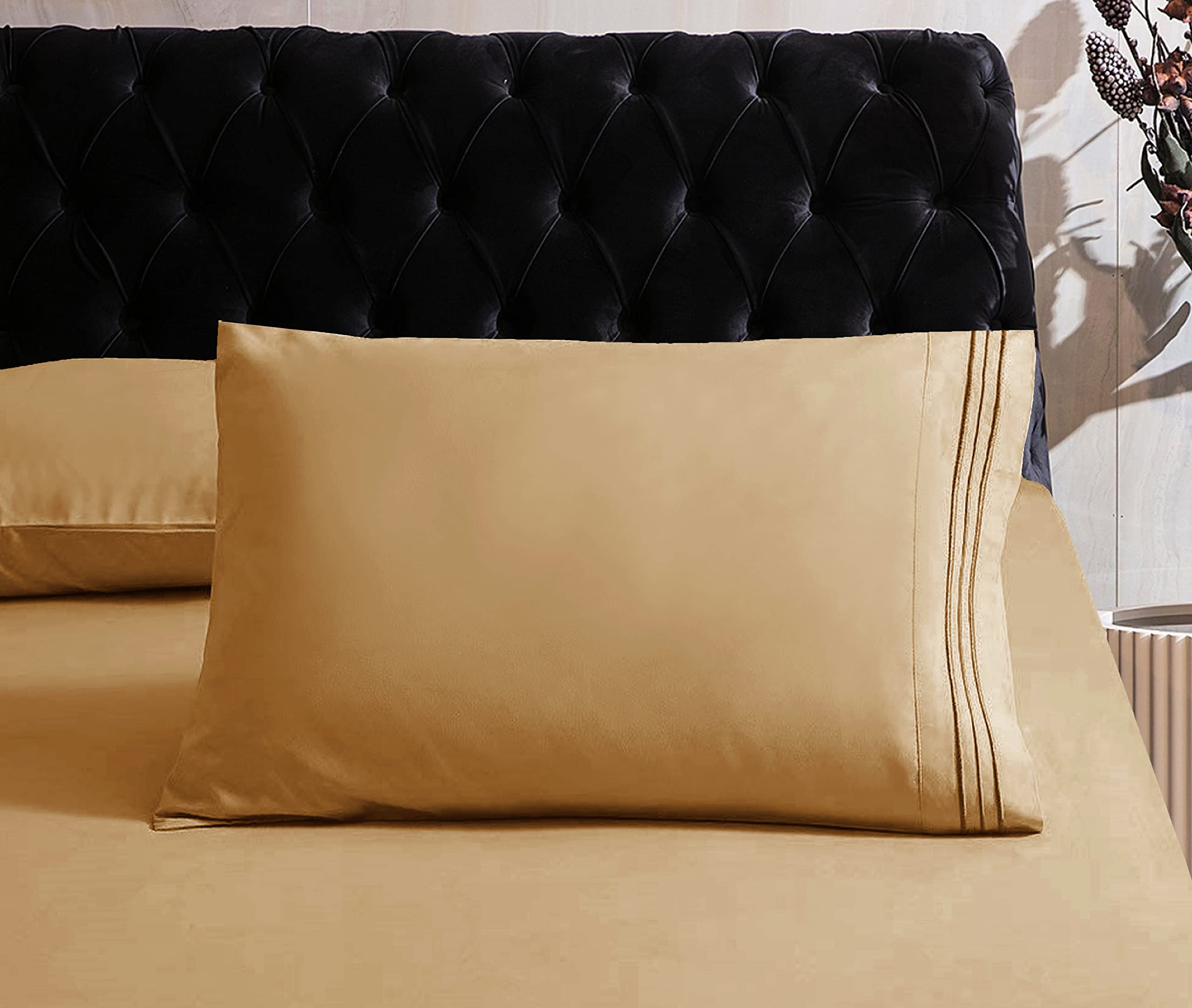 Hotel-Style Cooling Deep-Pocket Sheet Set, 6 Pieces