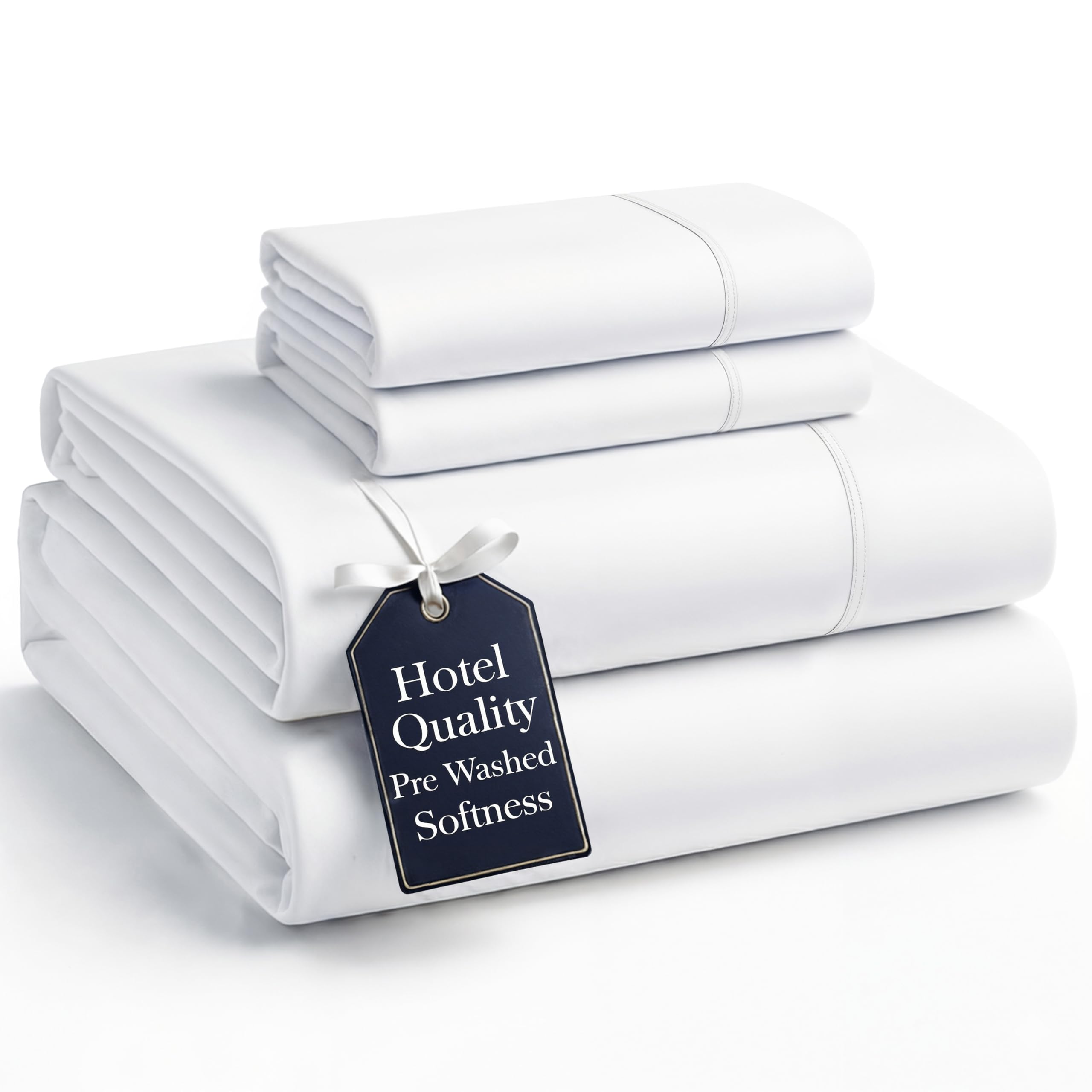 Breathable Brushed Microfiber Deep-Pocket Sheet Set
