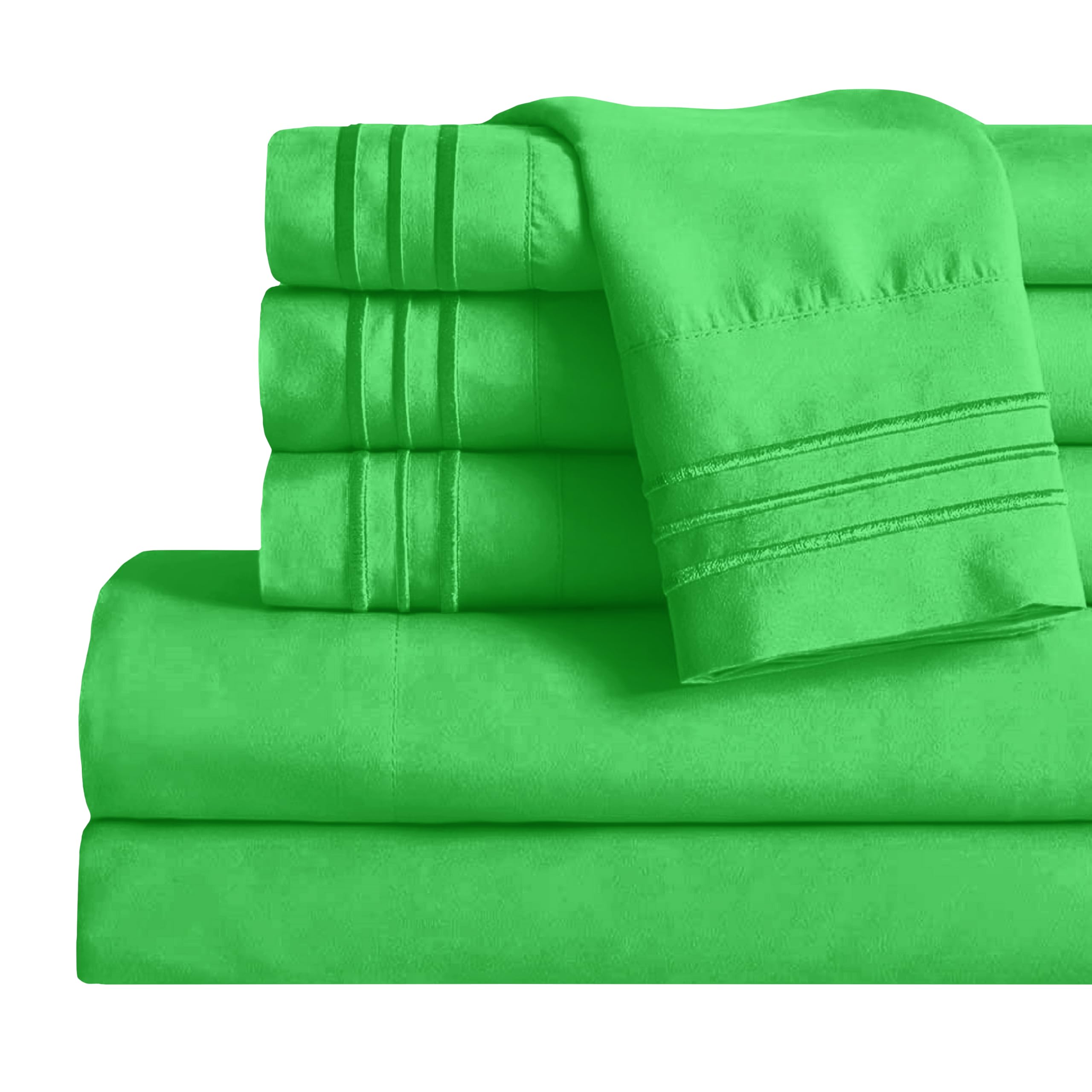 Hotel-Style Cooling Deep-Pocket Sheet Set, 6 Pieces