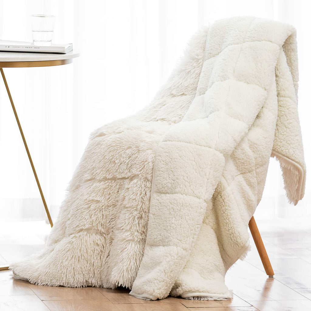 Wemore Shaggy Faux Fur Cozy Blanket