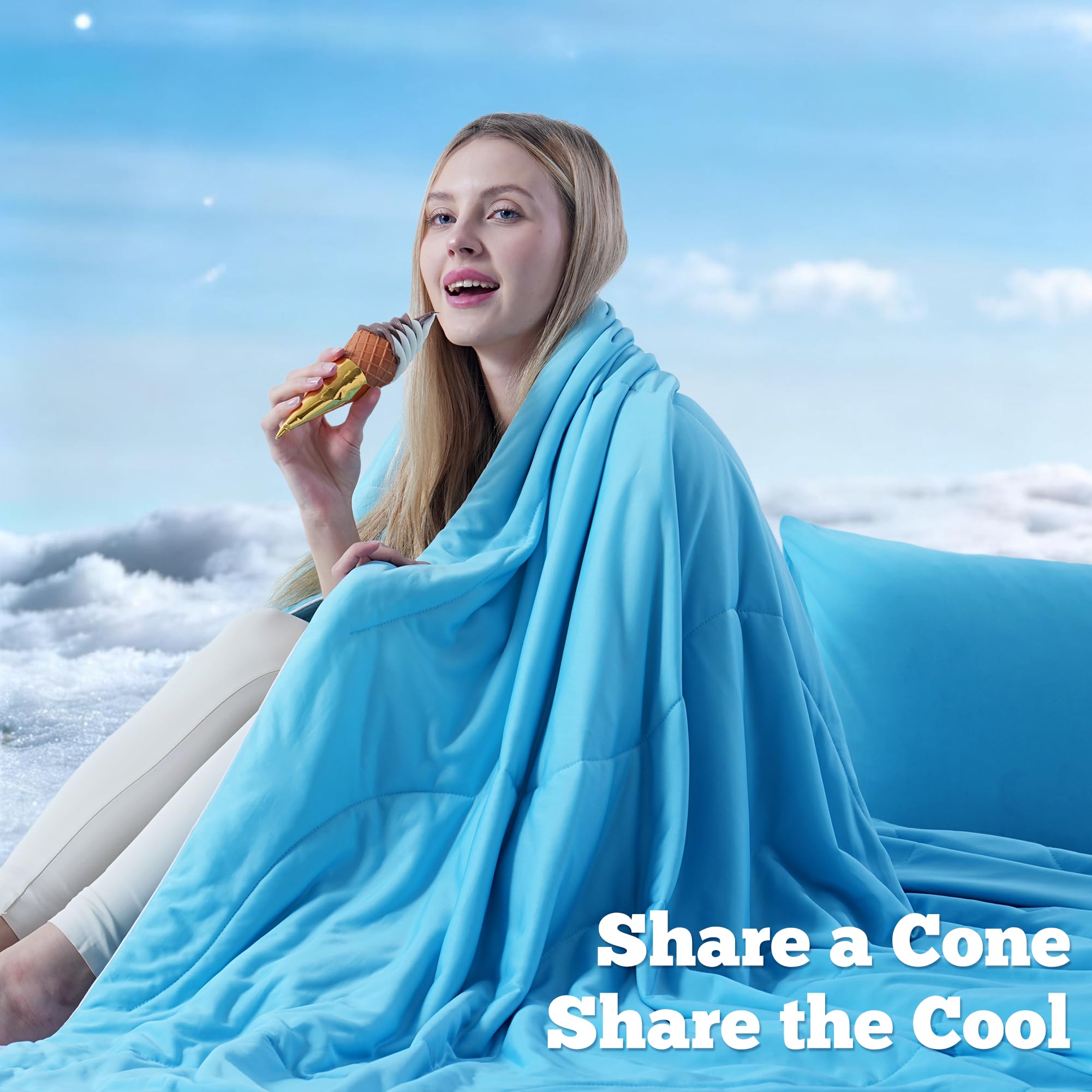 DOWNCOOL Cooling Comforter