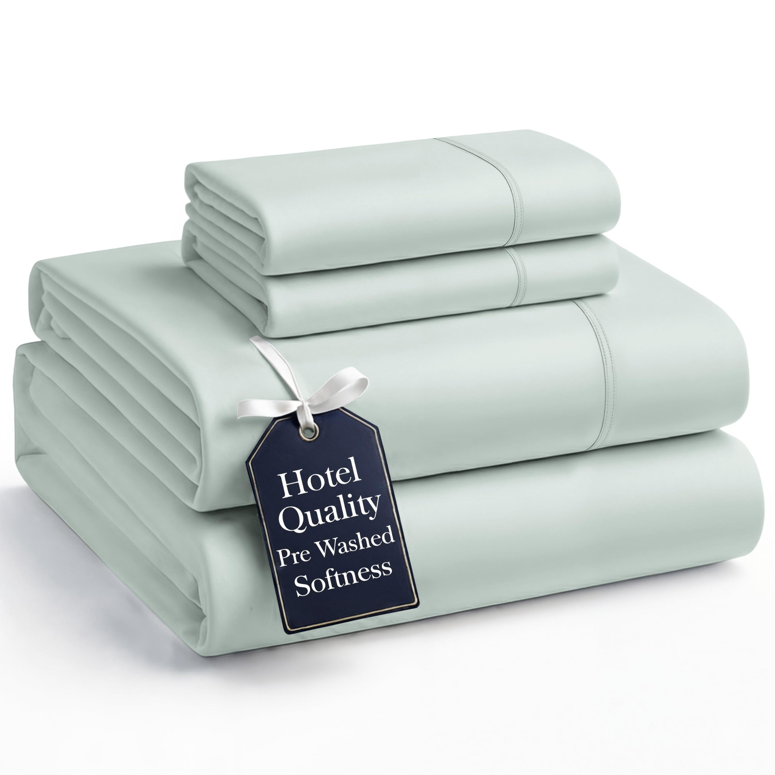 Breathable Brushed Microfiber Deep-Pocket Sheet Set