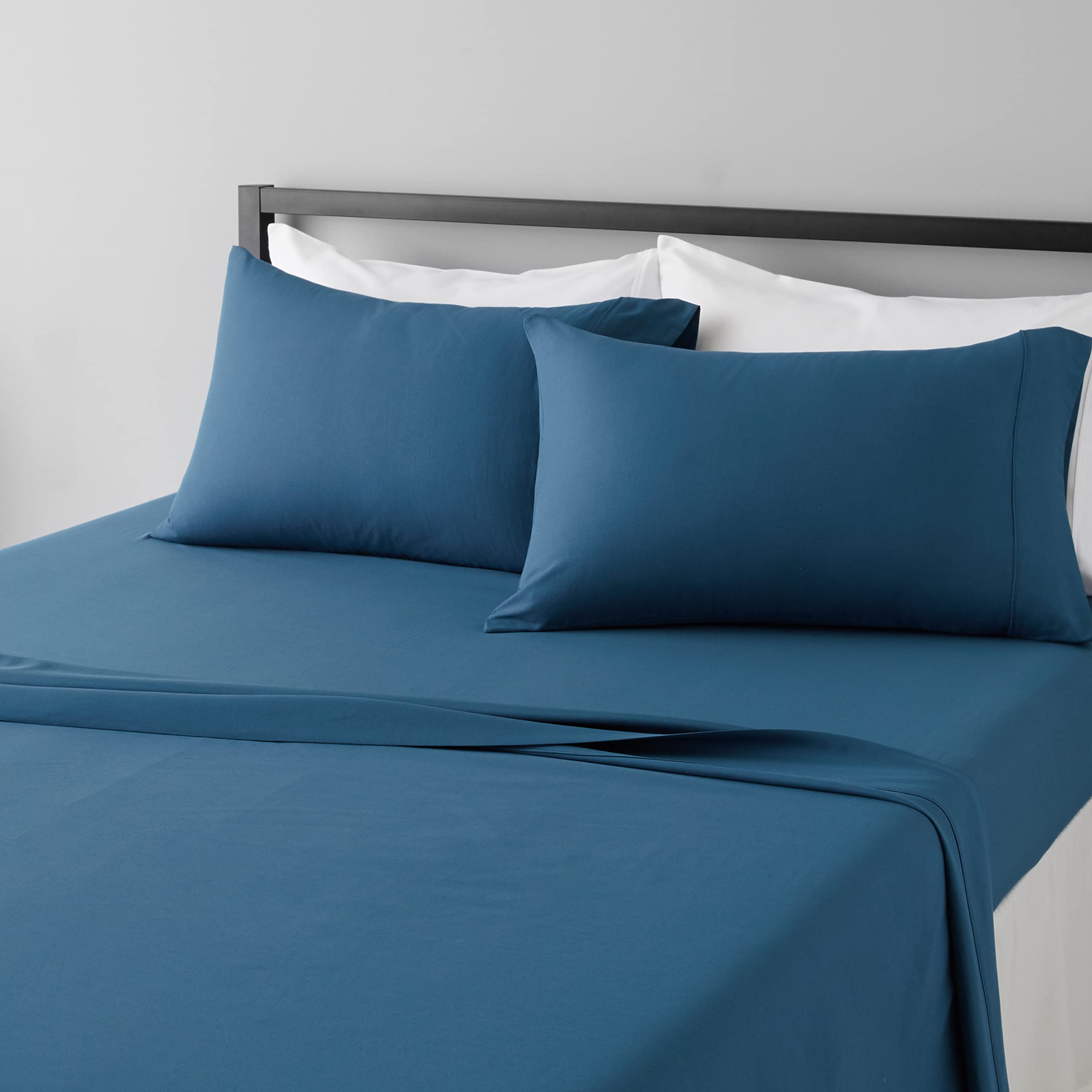 Soft Microfiber Deep-Pocket Bed Sheet Set, 4 Pieces