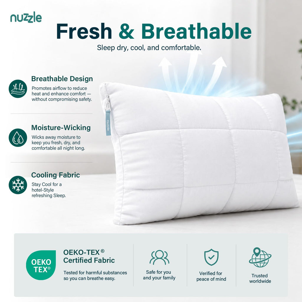 Adjustable Luxury Hotel-Style Neck Support Pillow