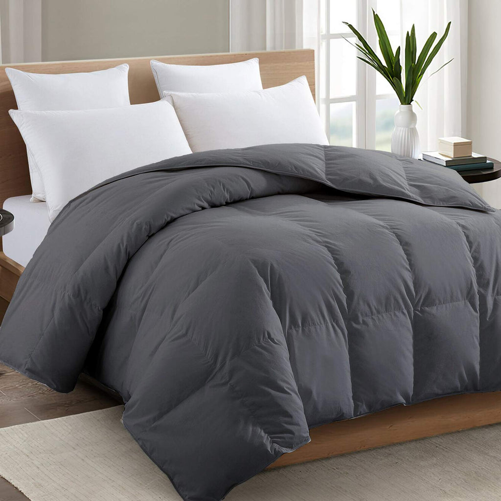 TEXARTIST Comforter Soft Quilted Down Alternative Duvet Insert with Corner Tabs, All Season, 4D Spiral Fiber, Machine Washable