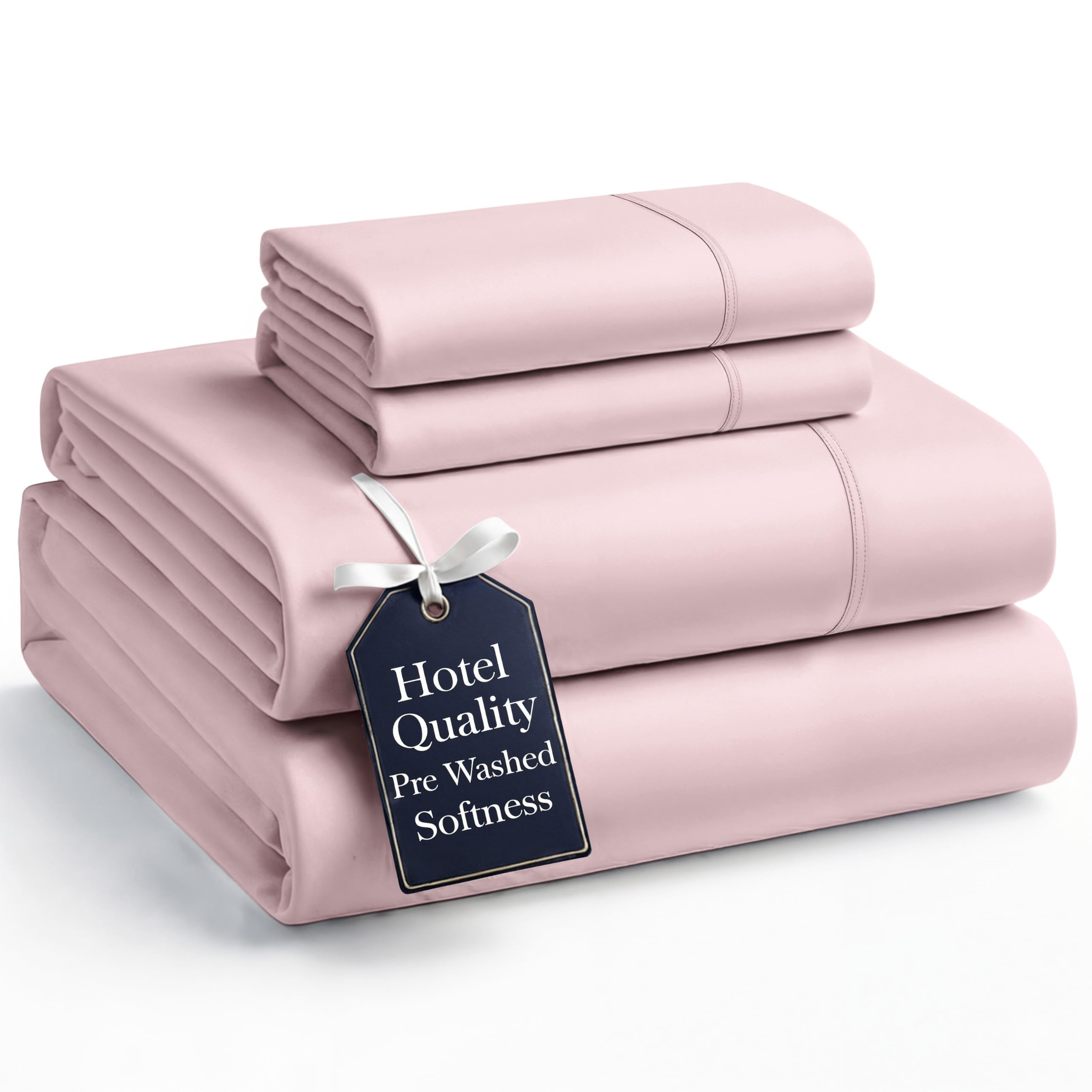 Breathable Brushed Microfiber Deep-Pocket Sheet Set