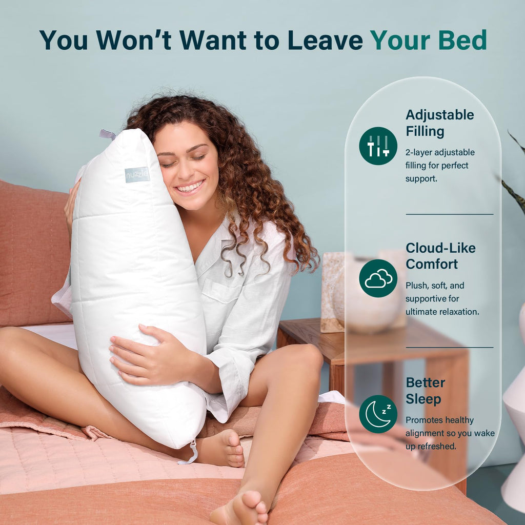 Adjustable Luxury Hotel-Style Neck Support Pillow