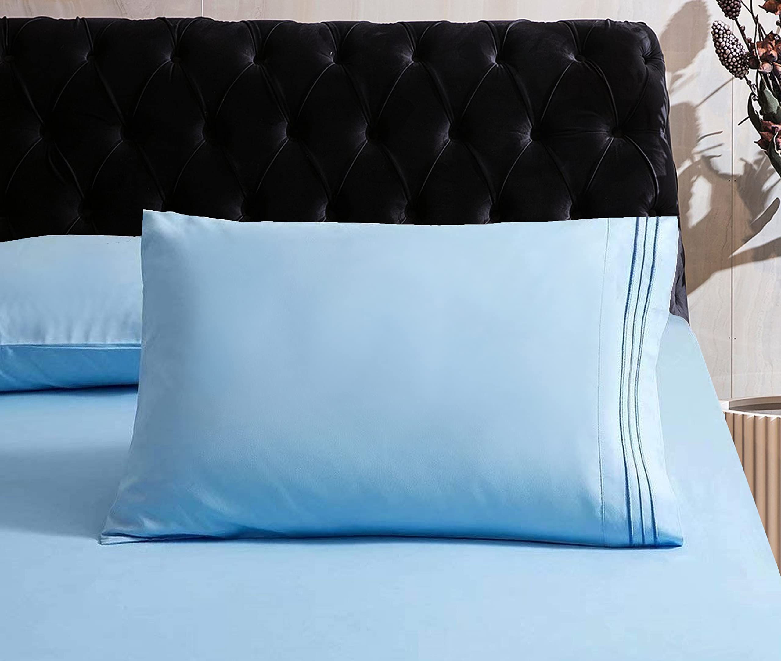 Hotel-Style Cooling Deep-Pocket Sheet Set, 6 Pieces
