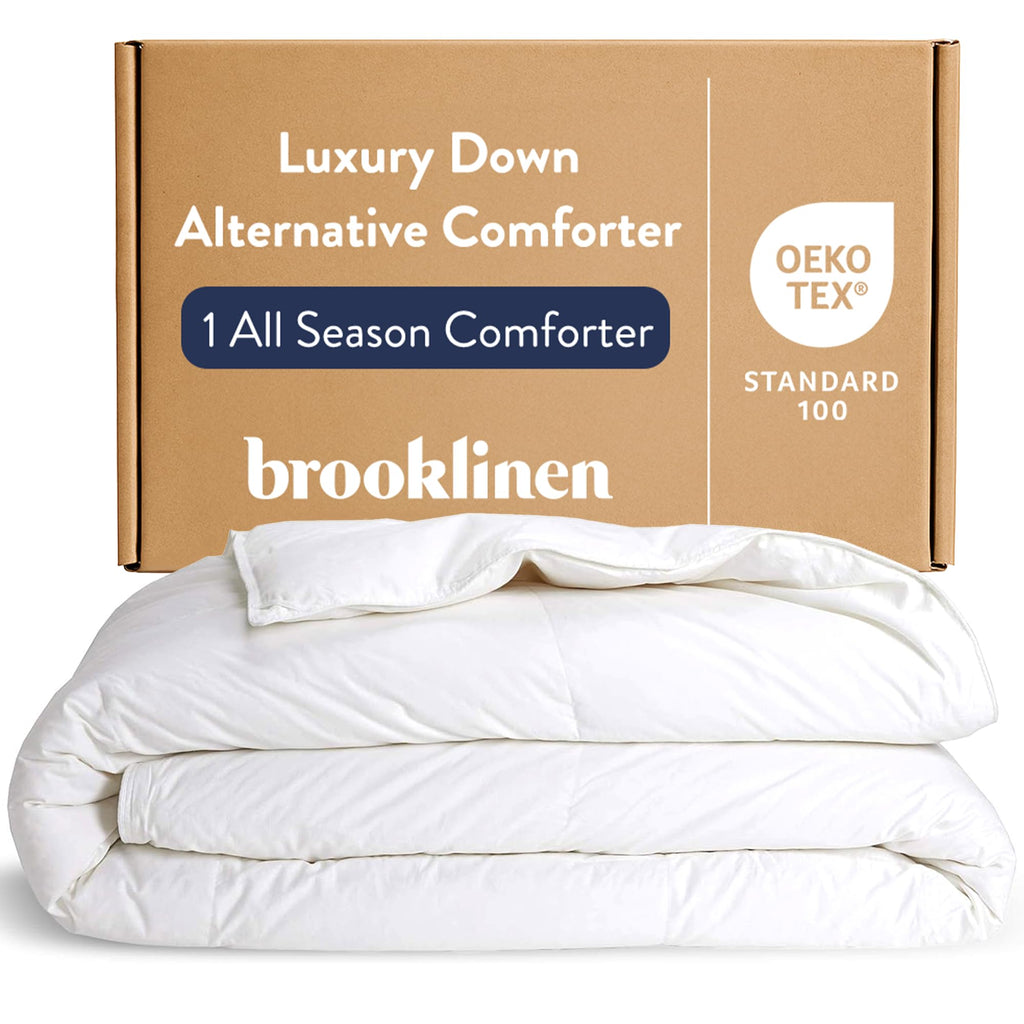 Brooklinen Down Alternative Comforter Hotel-Quality Warmth - King/Cali King