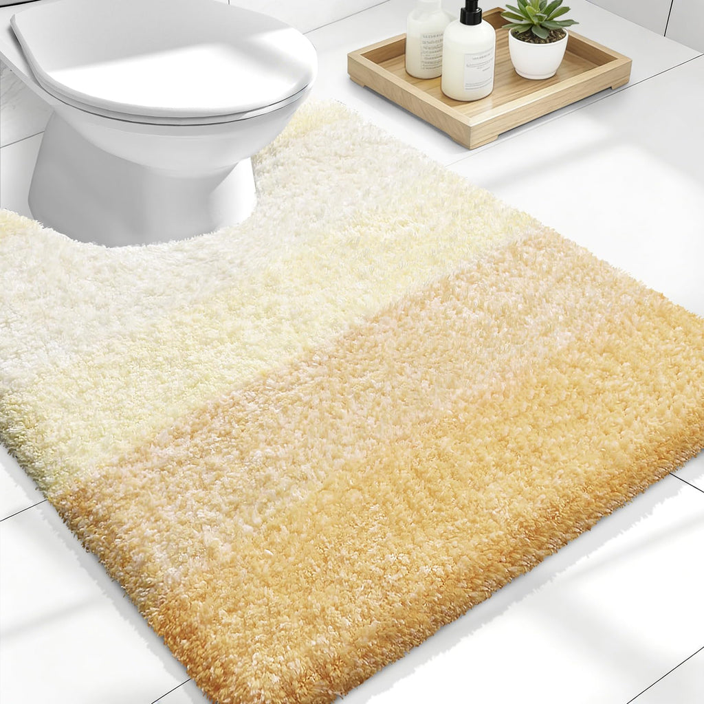 Plush Quick-Dry Absorbent Microfiber Bathroom Mat