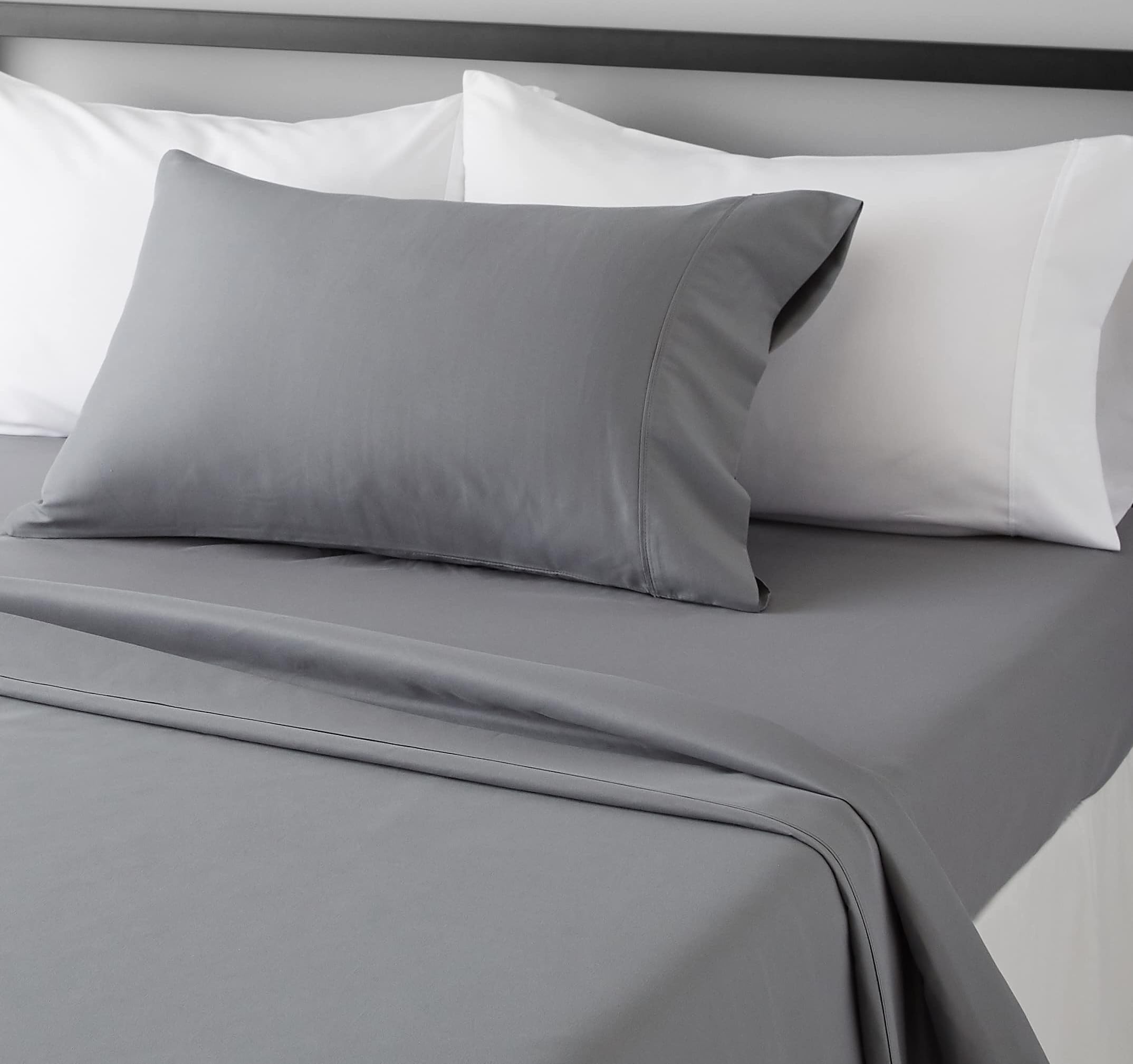 Soft Microfiber Deep-Pocket Bed Sheet Set, 4 Pieces
