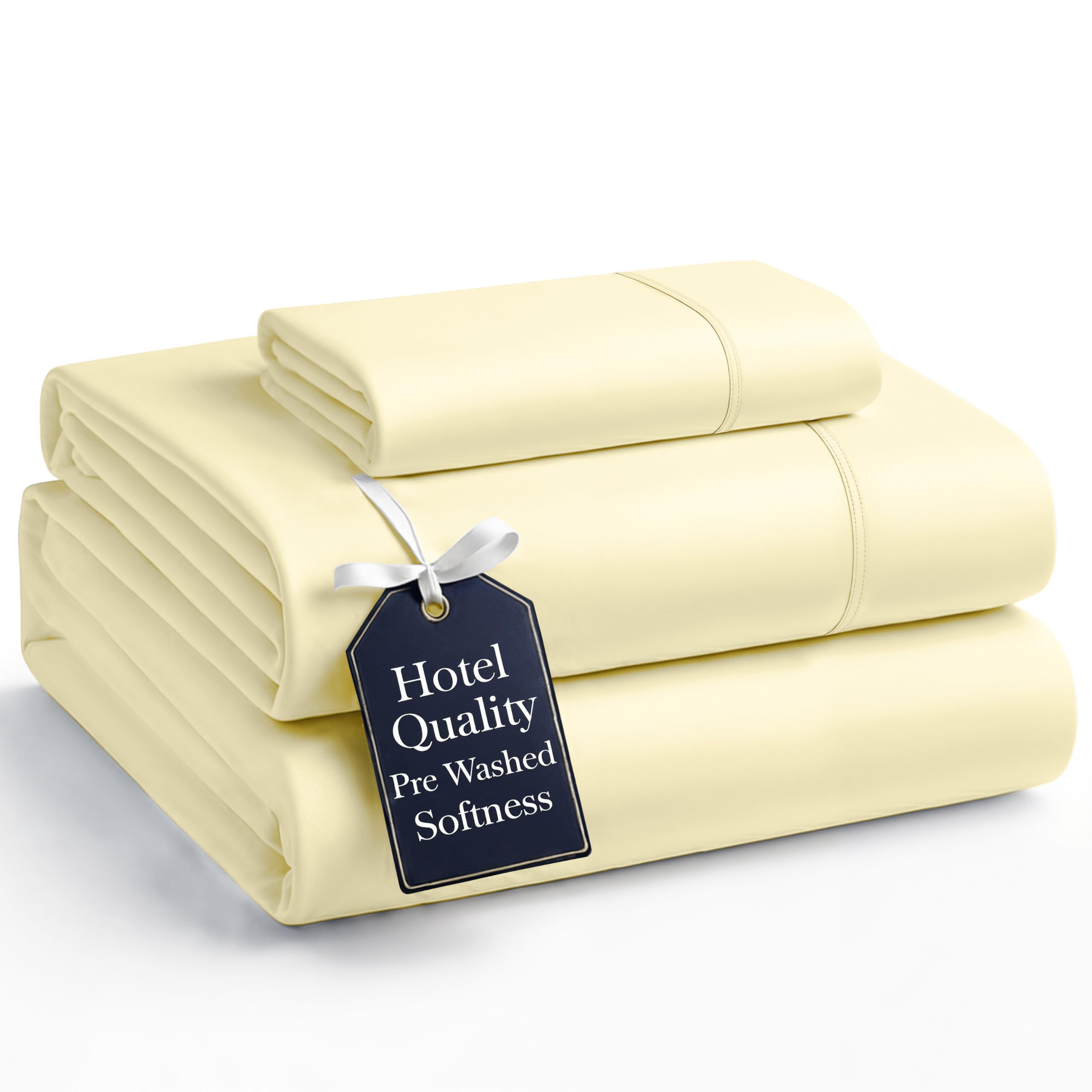 Breathable Brushed Microfiber Deep-Pocket Sheet Set