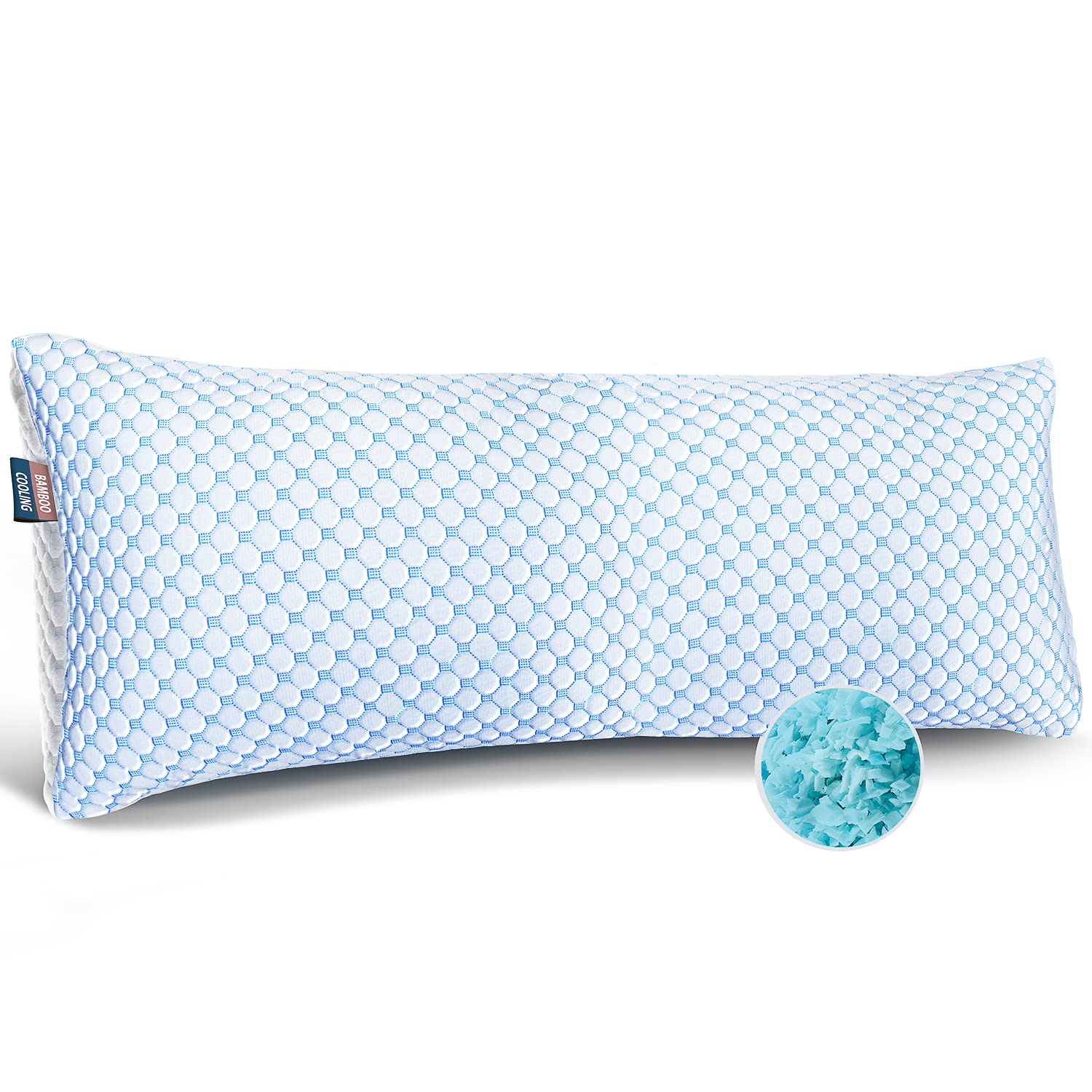 Adjustable Gel Memory Foam Cooling Bed Pillow