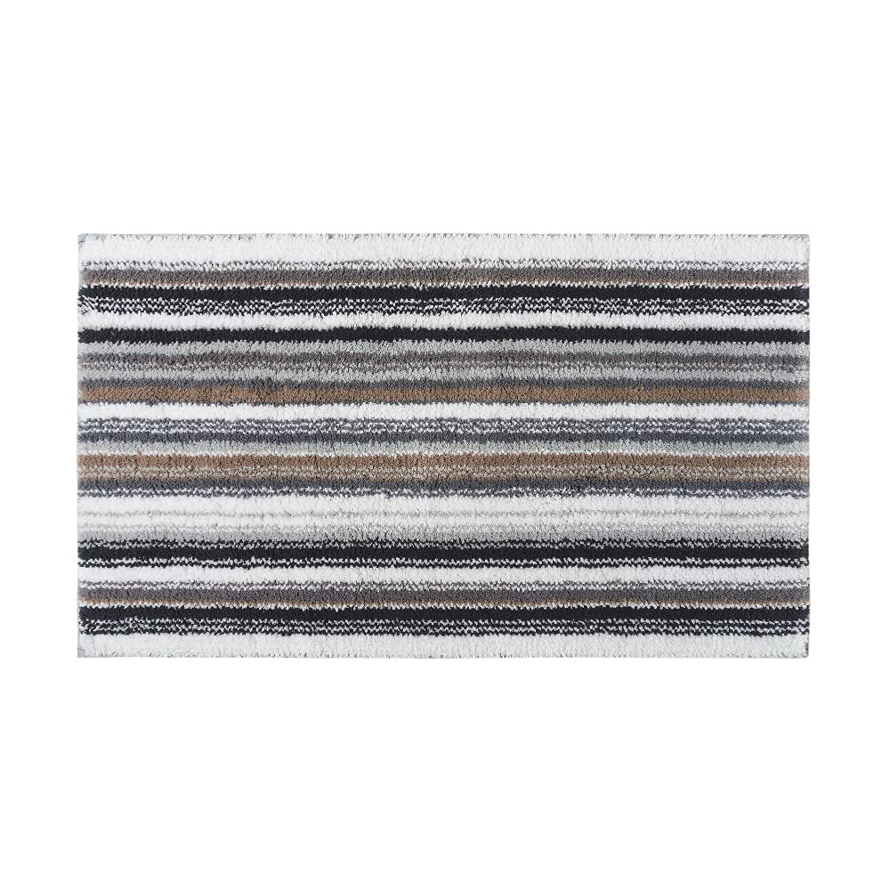 Washable Decorative Statement Bath Rug, 22 x 36 Inches