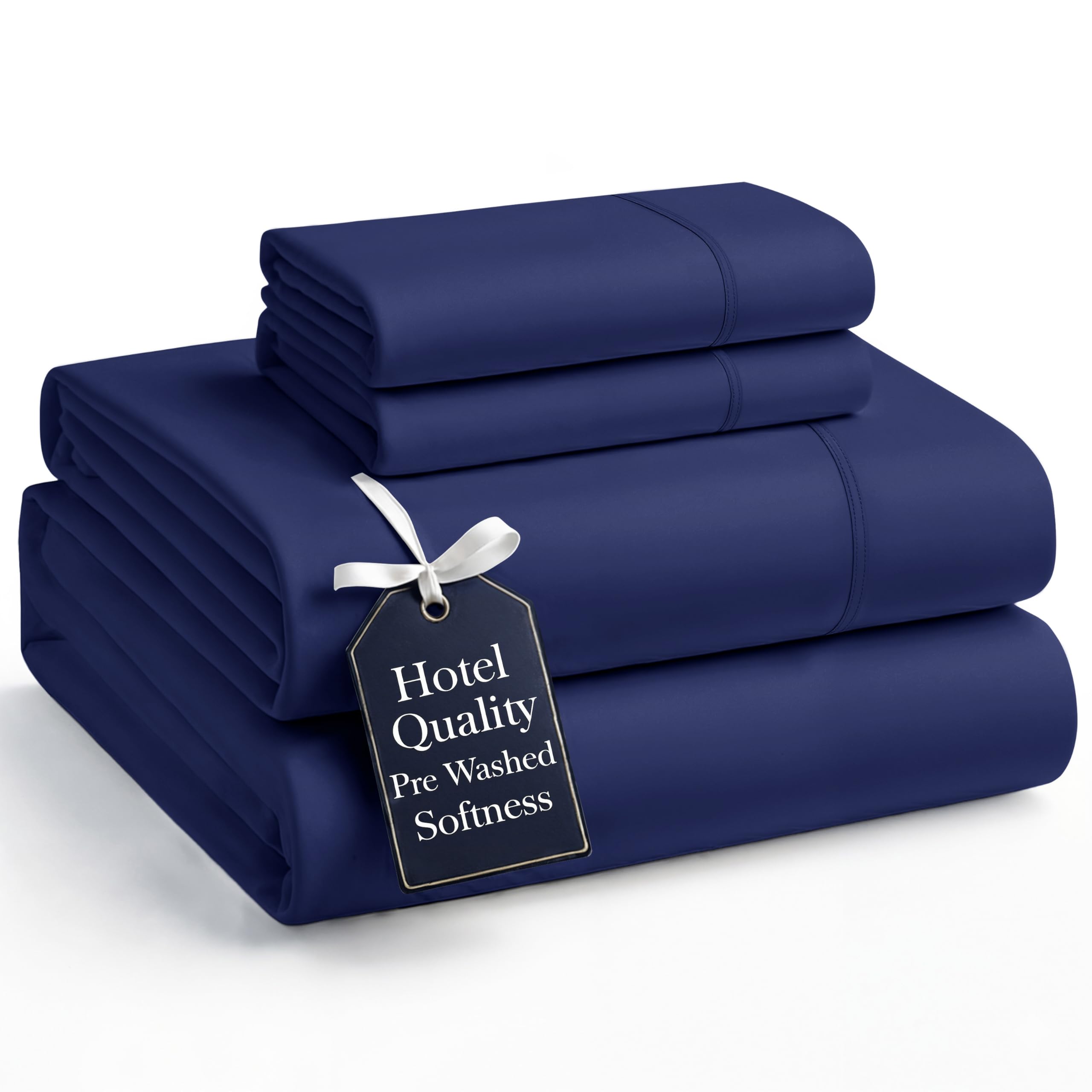 Breathable Brushed Microfiber Deep-Pocket Sheet Set