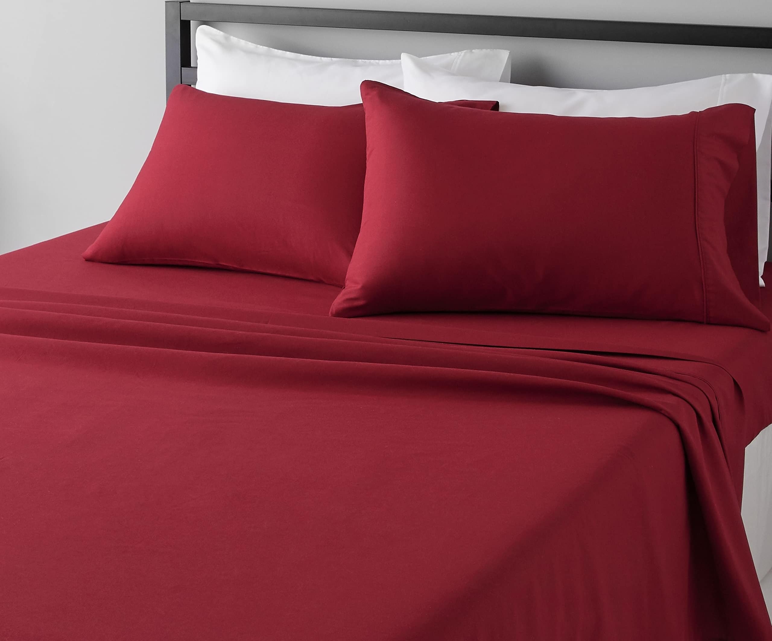 Soft Microfiber Deep-Pocket Bed Sheet Set, 4 Pieces