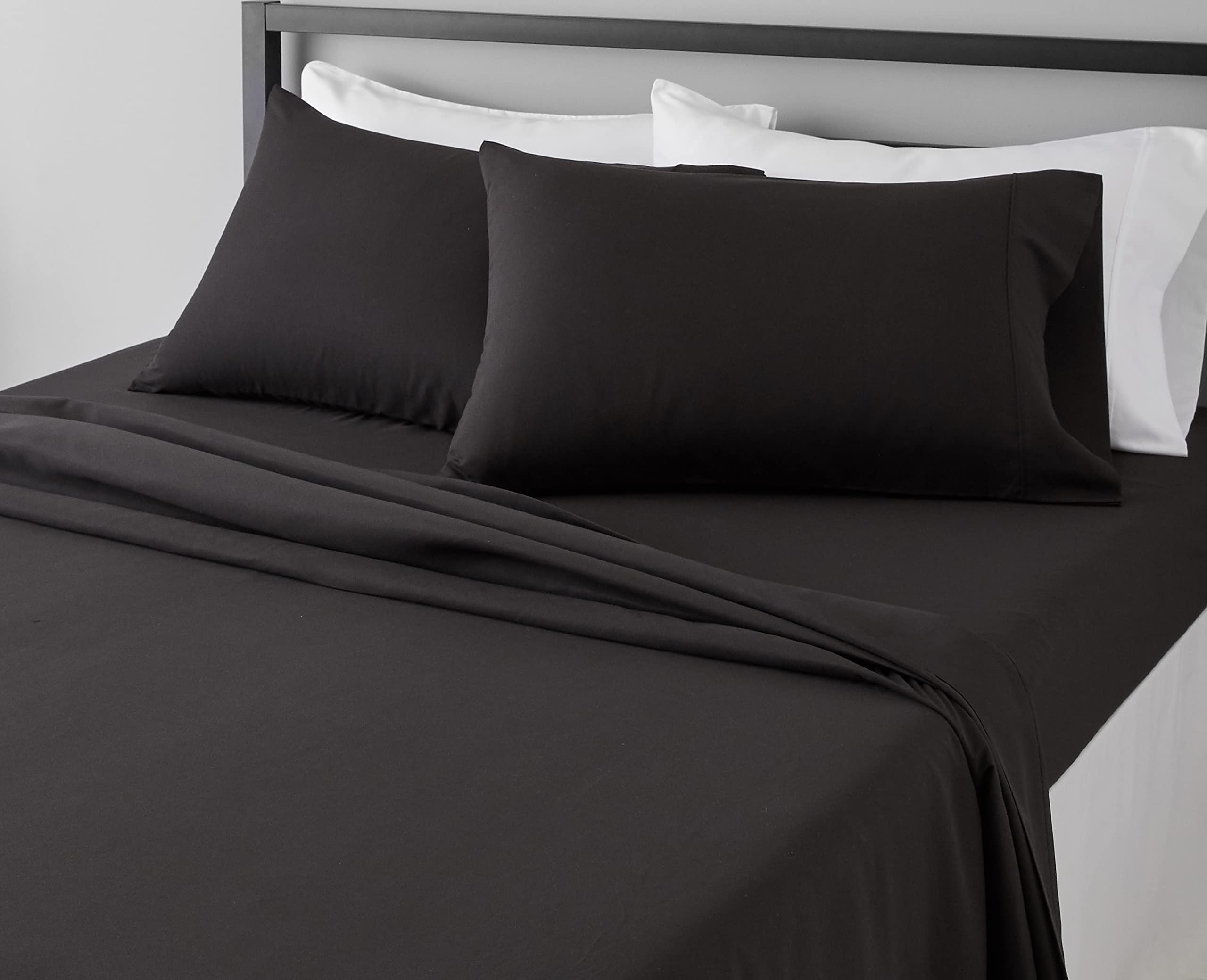Soft Microfiber Deep-Pocket Bed Sheet Set, 4 Pieces