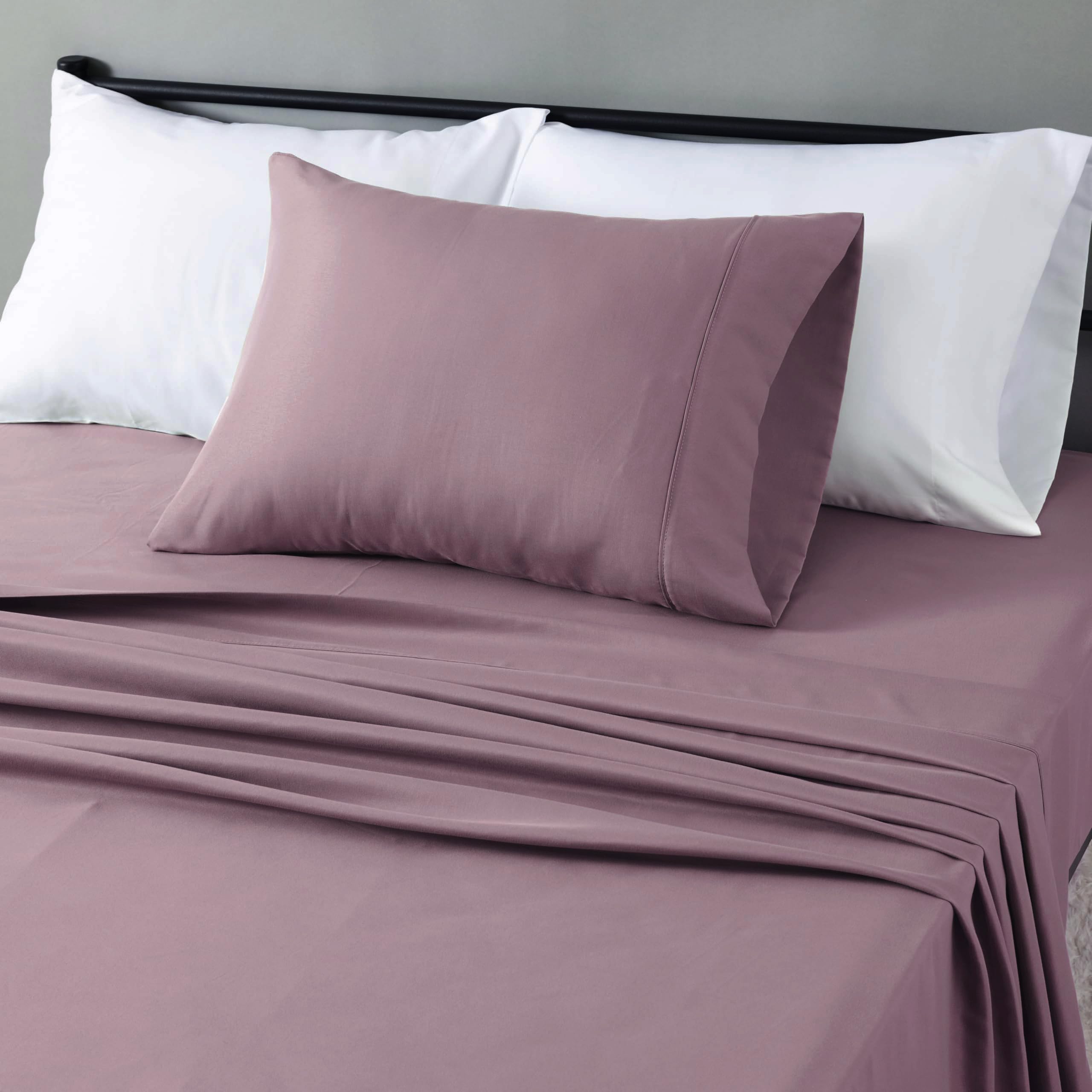 Soft Microfiber Deep-Pocket Bed Sheet Set, 4 Pieces