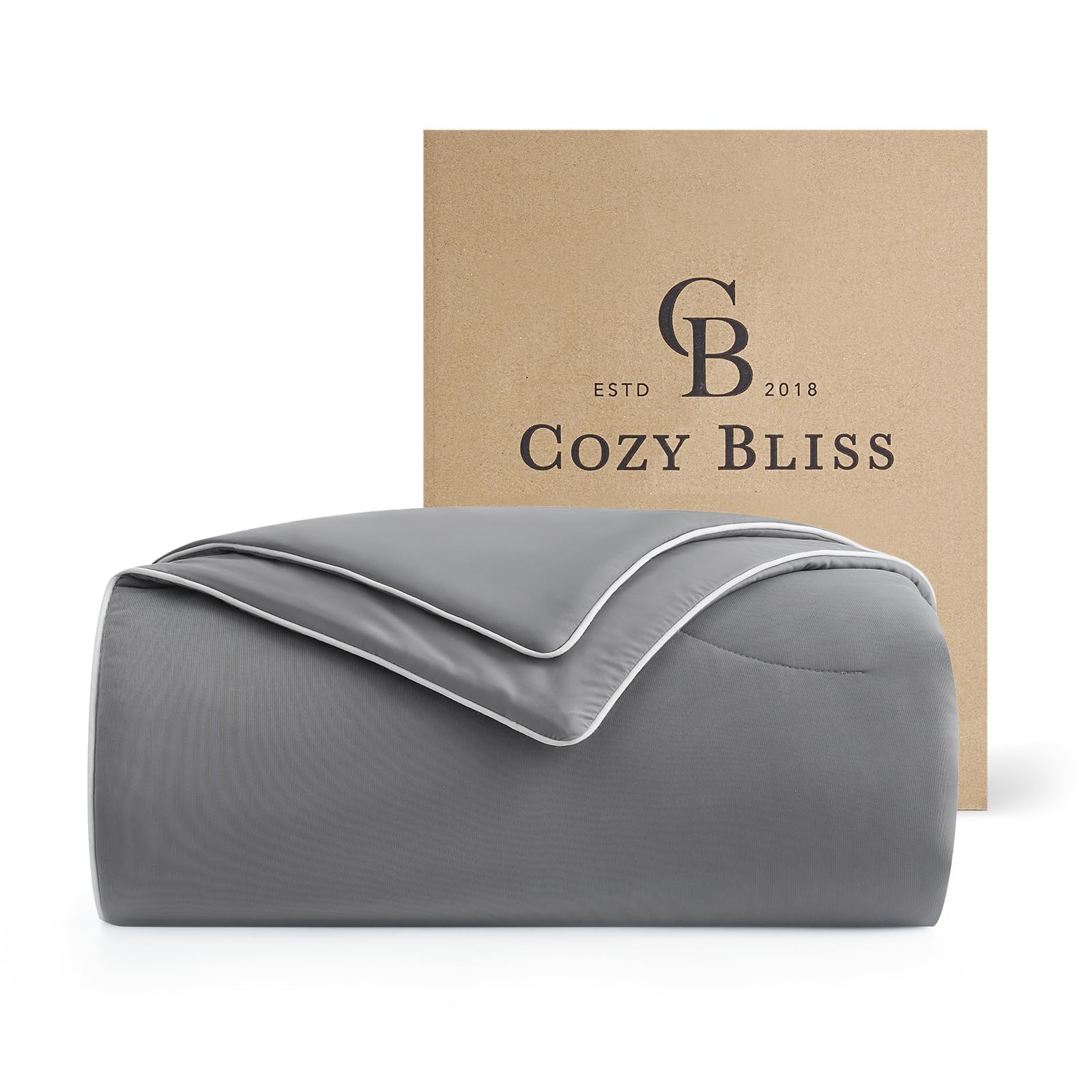 Dual-Sided Cooling Comforter for Hot Sleepers