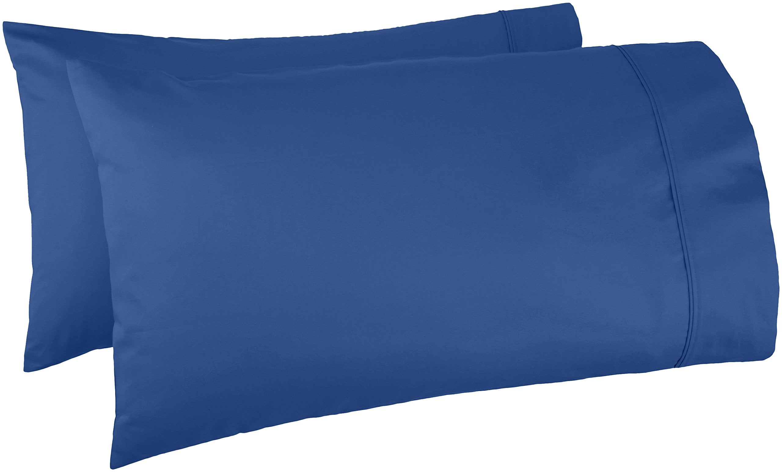 Amazon Basics 400 Thread Count Cotton Pillow Cases, Set of 2