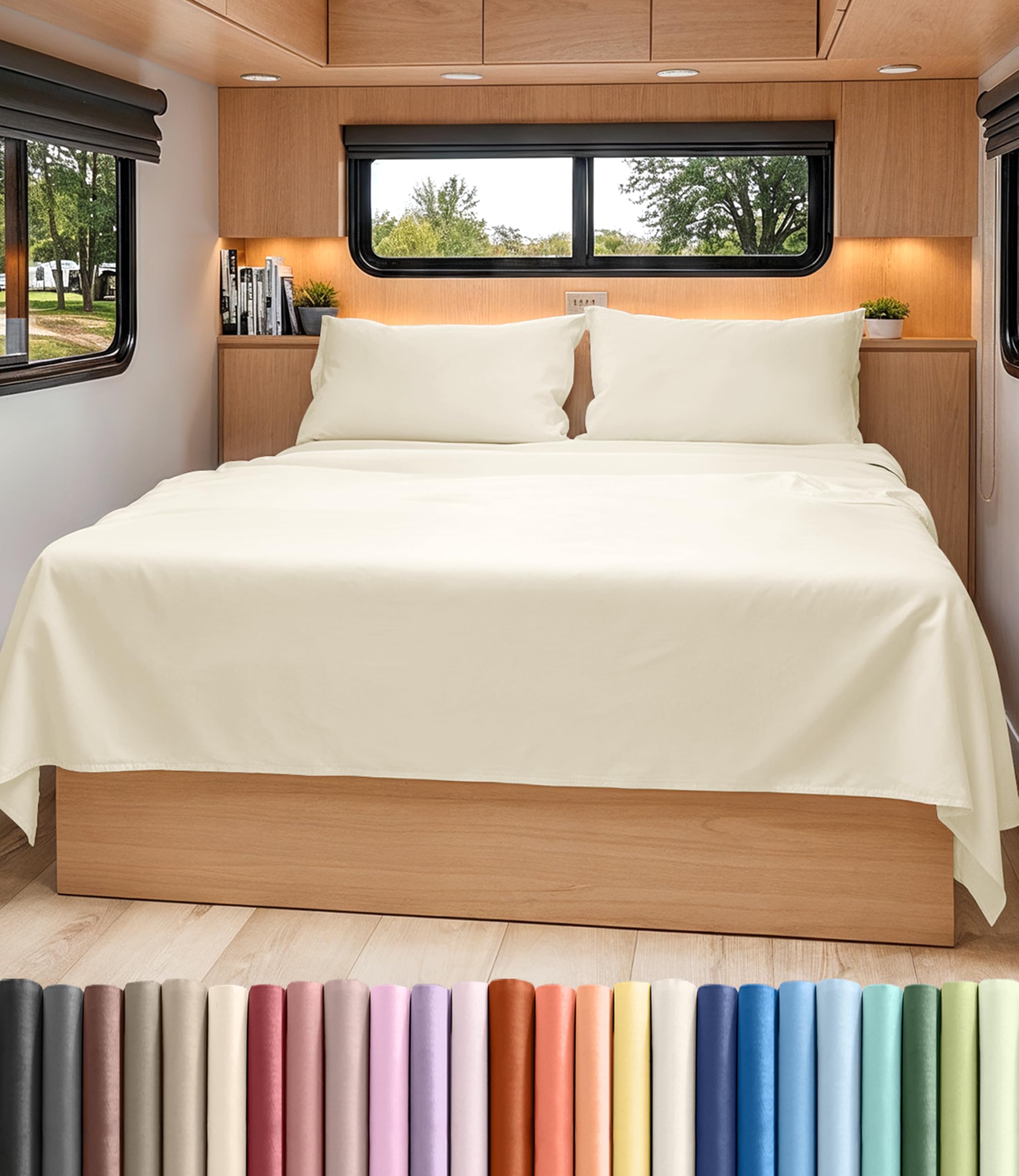 Ultra-Soft Cooling Deep-Pocket Sheet Set, 4 Pieces