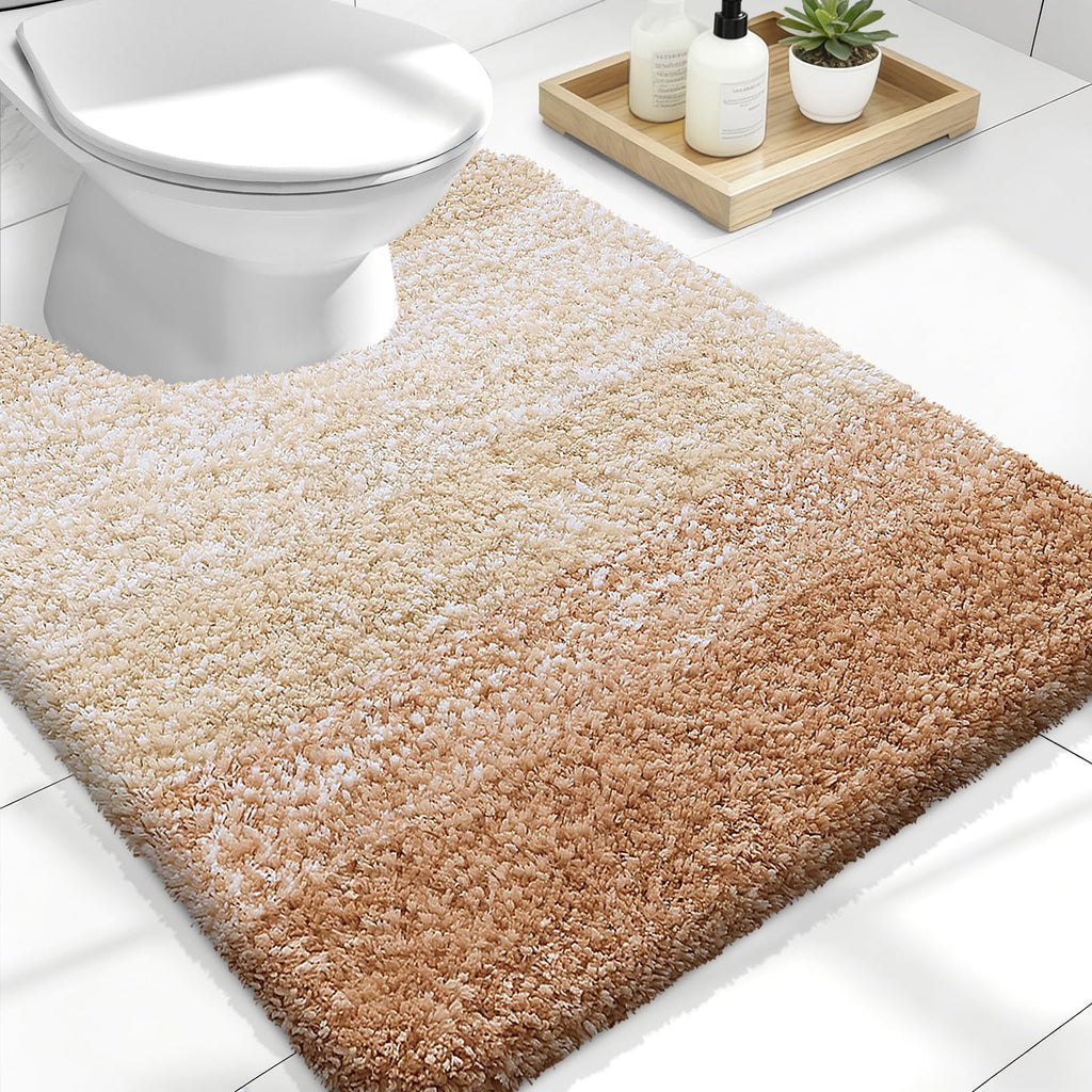 Plush Quick-Dry Absorbent Microfiber Bathroom Mat