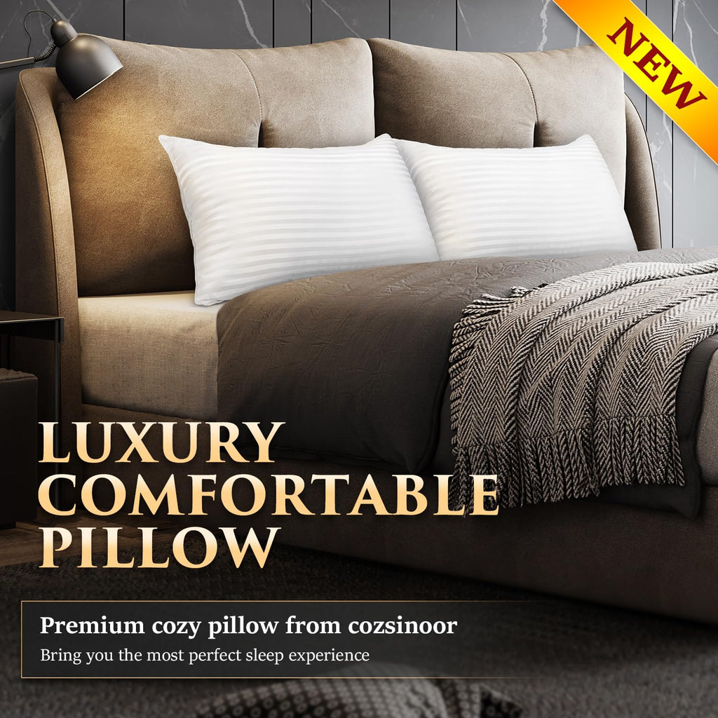 Premium Down-Alternative Bed Pillow for All Sleepers