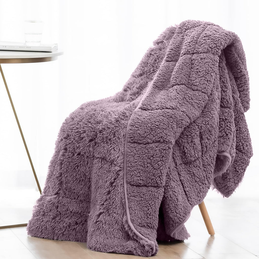 Wemore Shaggy Faux Fur Cozy Blanket