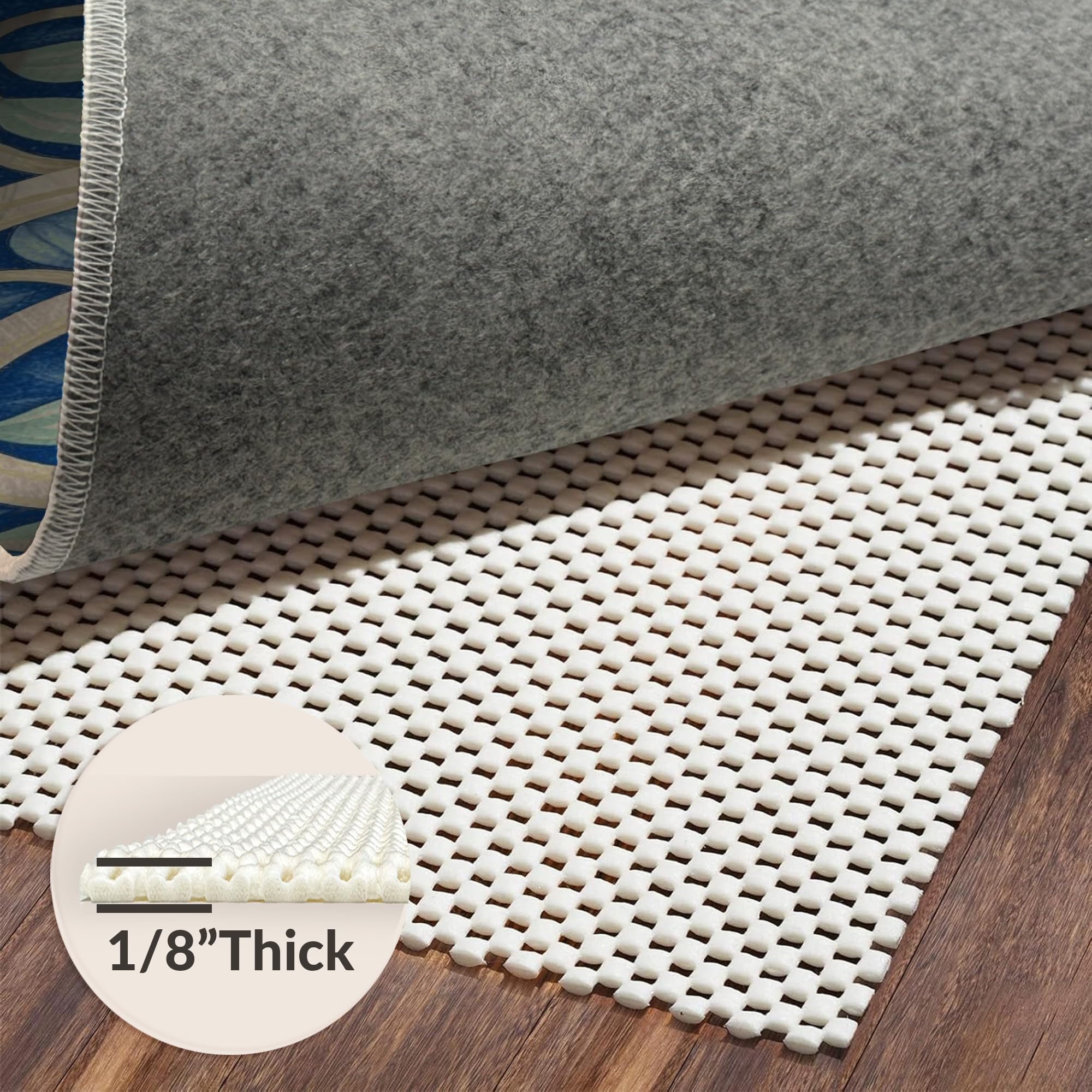 Washable Non-Slip Stain-Resistant Indoor Area Rug
