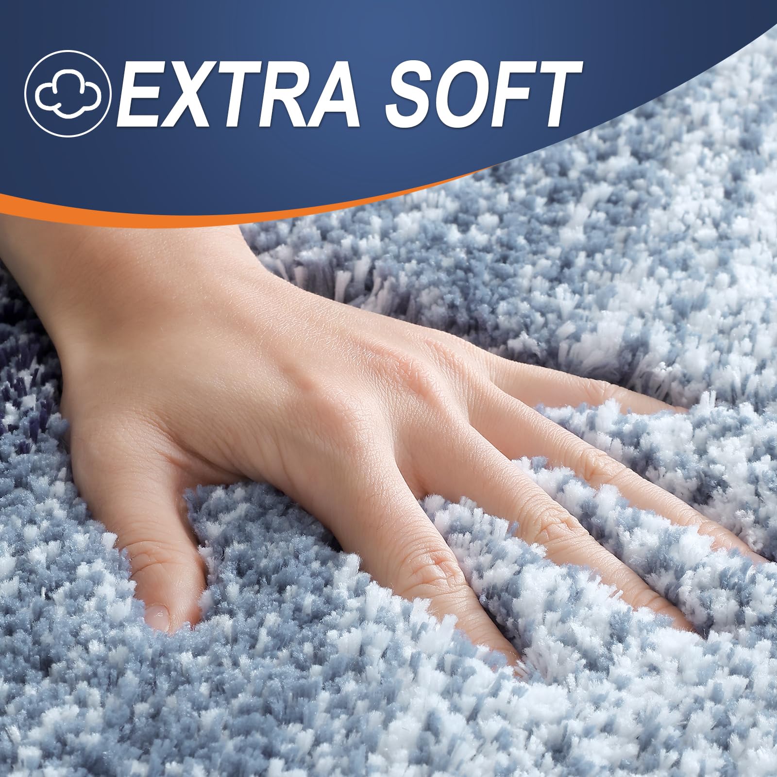 Plush Quick-Dry Absorbent Microfiber Bathroom Mat